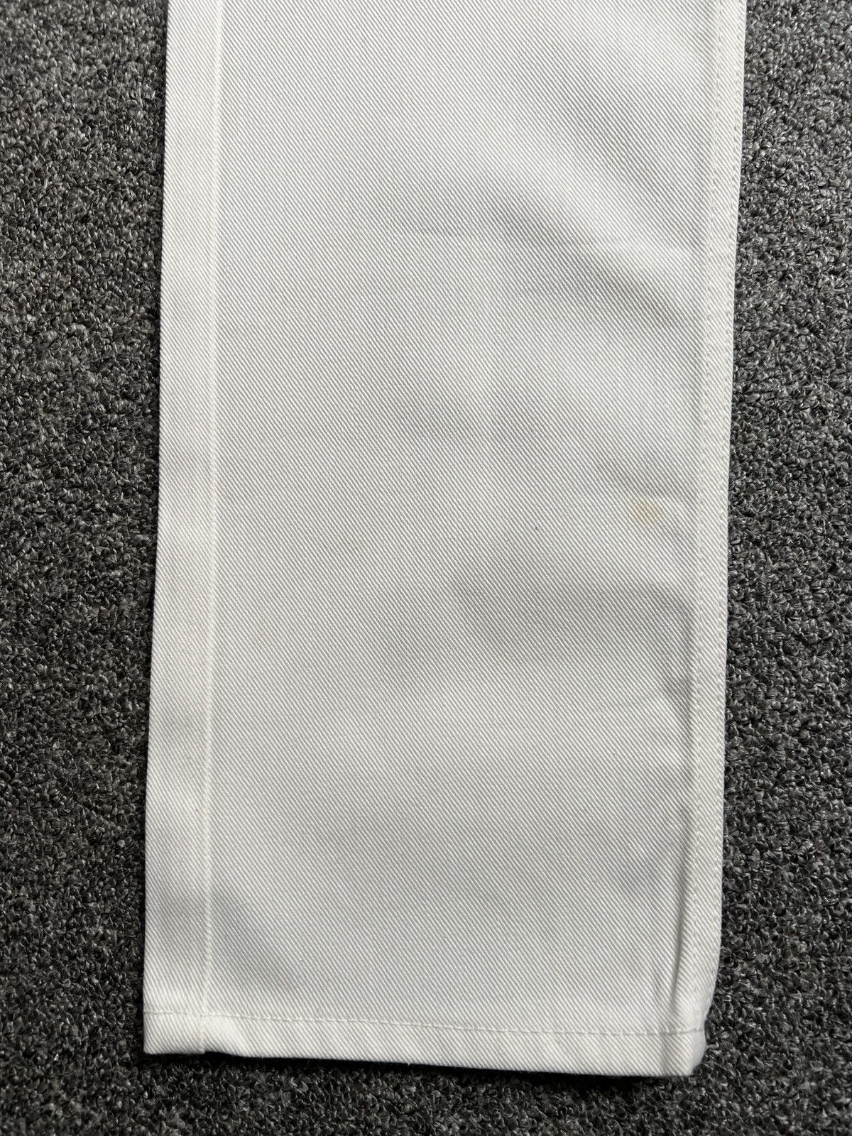 Bape Vintage 90s Bape White Denim Jeans Size US 28 / EU 44 - 8 Thumbnail