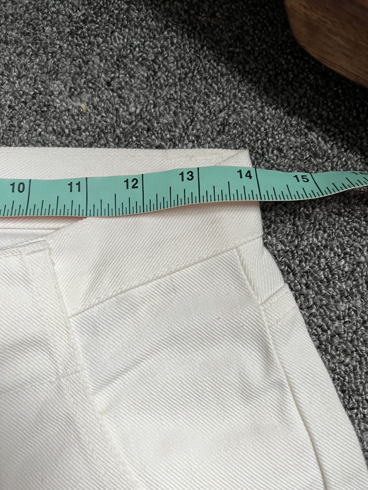 Bape Vintage 90s Bape White Denim Jeans Size US 28 / EU 44 - 20 Thumbnail