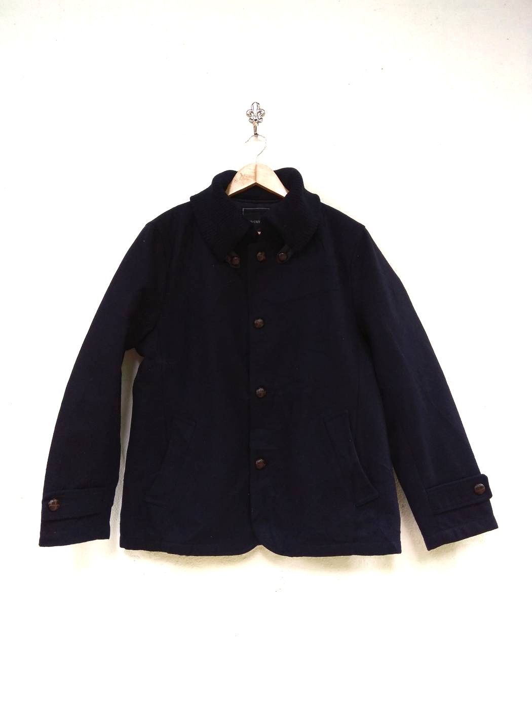 Japanese Brand NANO UNIVERSE BUTTON DOWN JACKET Size US M / EU 48-50 / 2 - 1 Thumbnail