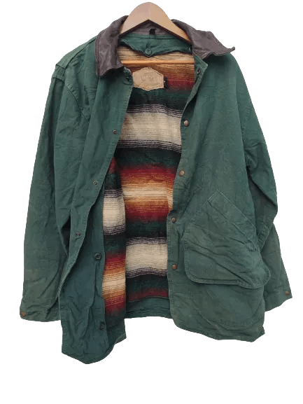 Native × Woolrich Woolen Mills Vintage 80s Vintage Woolrich Jacket Duck Canvas workers Size US M / EU 48-50 / 2 - 2 Thumbnail