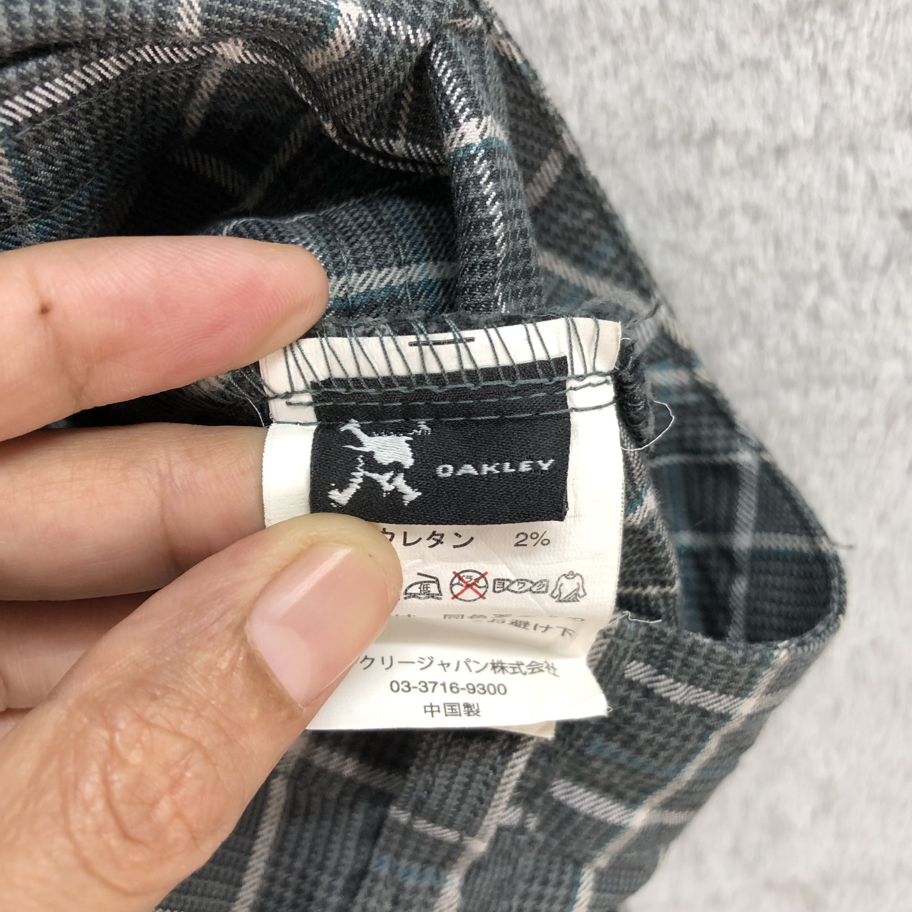 Oakley OAKLEY PLAID / CHECKED MINI SKIRTS #6076-216 Size 29" - 10 Thumbnail