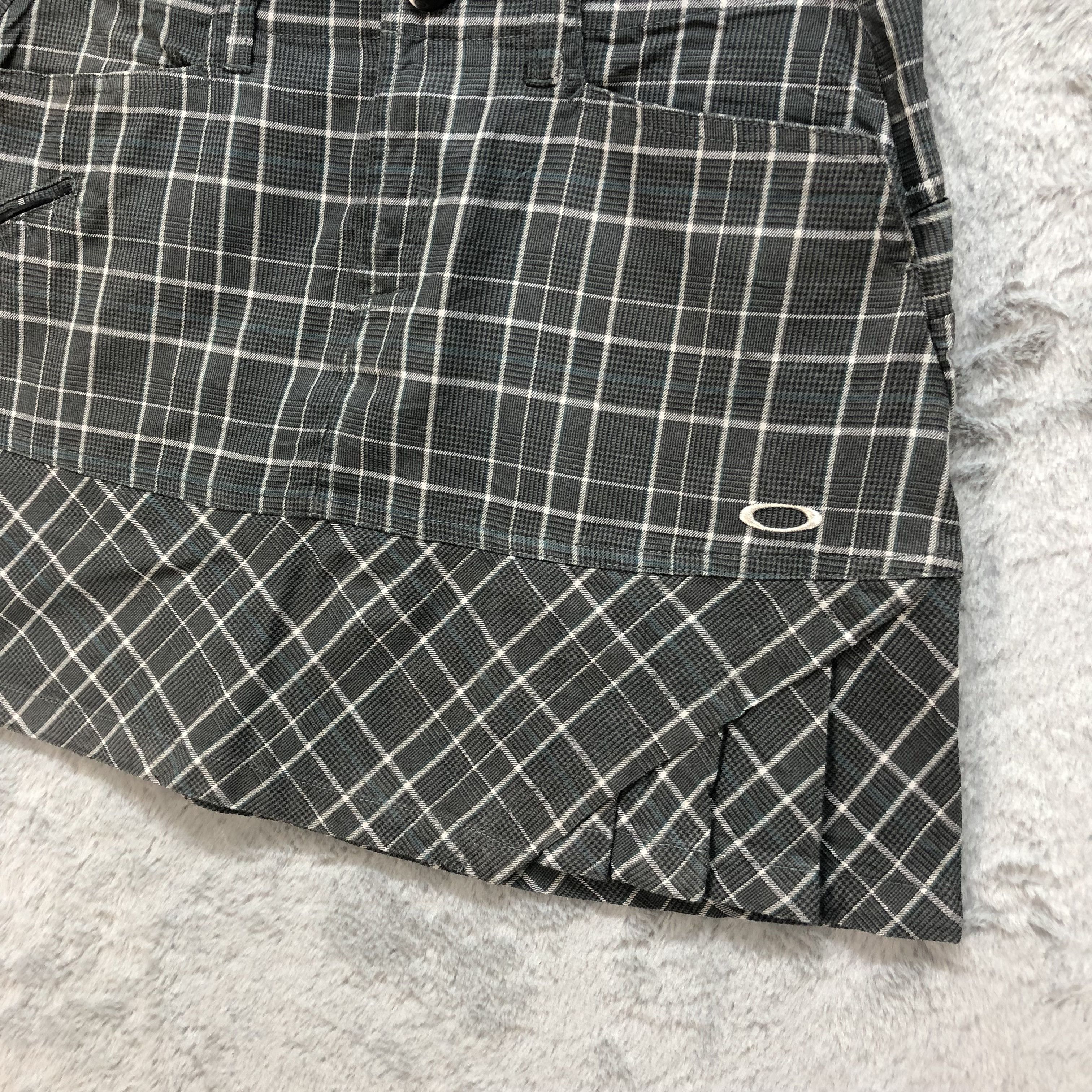 Oakley OAKLEY PLAID / CHECKED MINI SKIRTS #6076-216 Size 29" - 6 Thumbnail