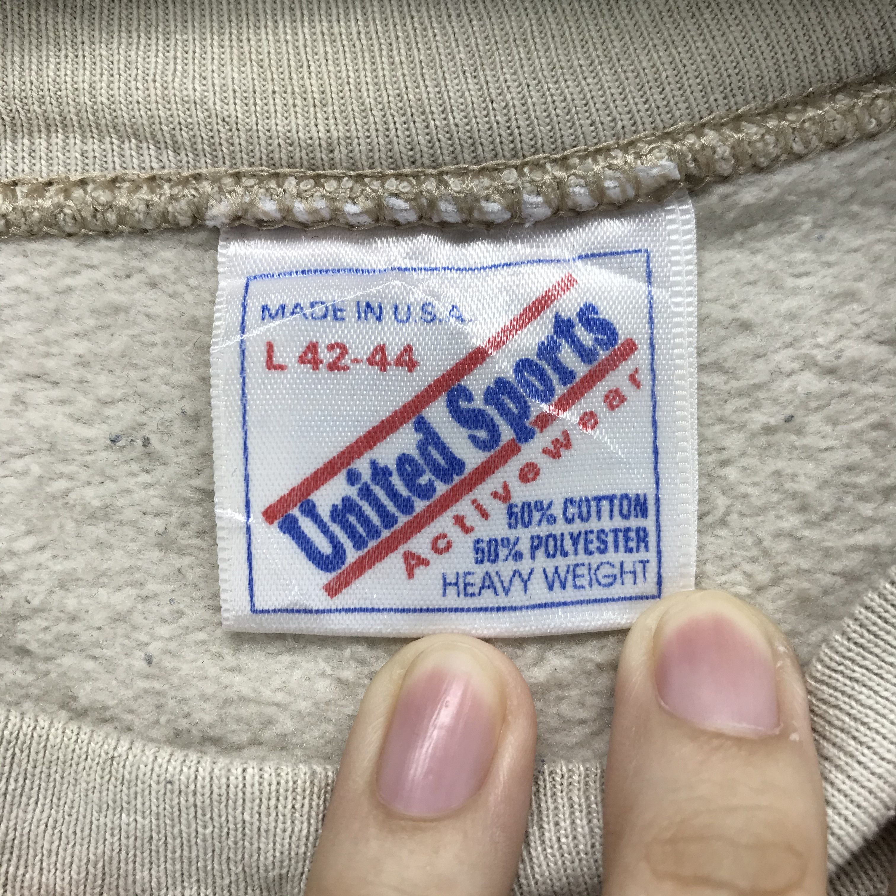 Other Vintage Made in USA Tracks Wings Logo Sweatshirts #1846-73 Size US L / EU 52-54 / 3 - 9 Thumbnail