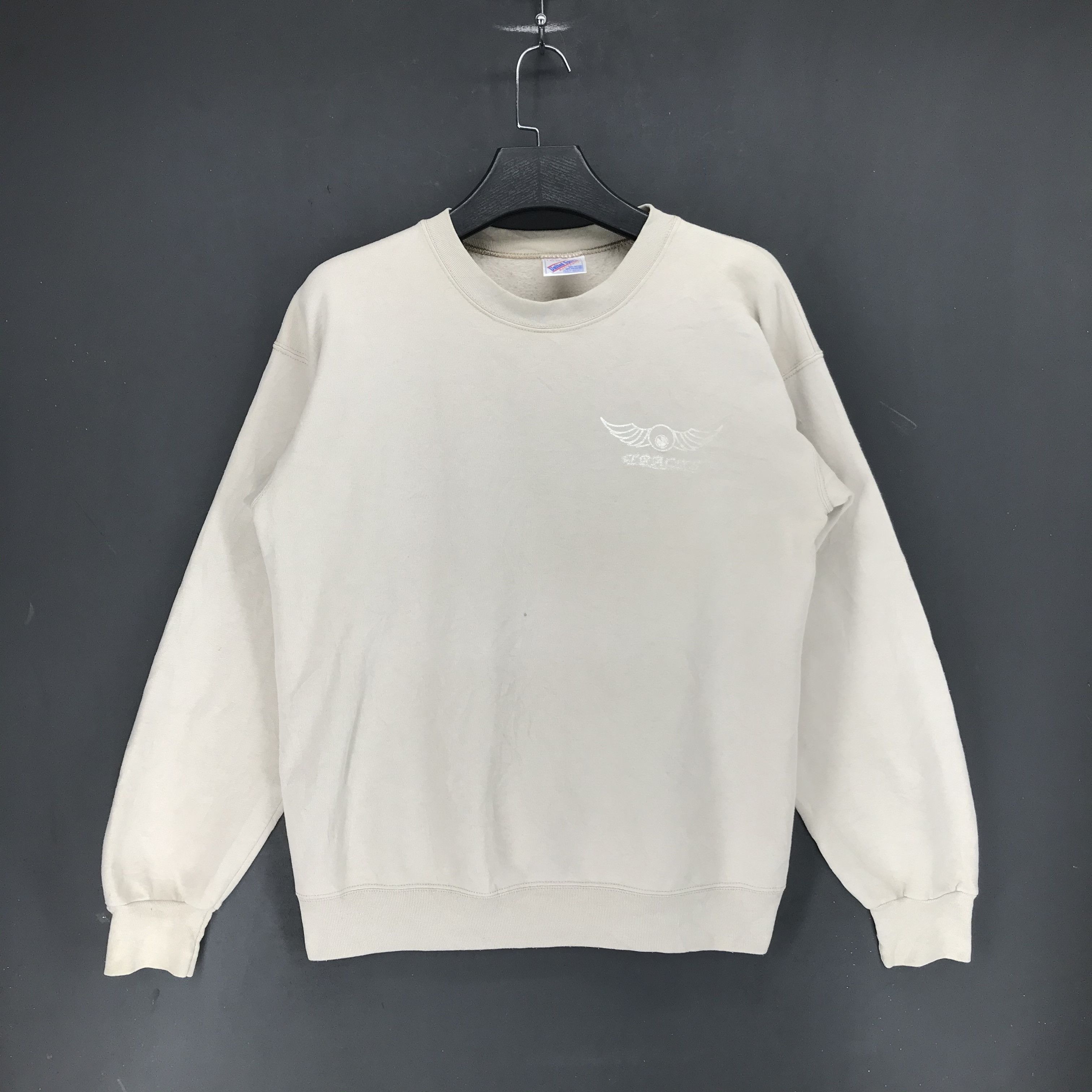 Other Vintage Made in USA Tracks Wings Logo Sweatshirts #1846-73 Size US L / EU 52-54 / 3 - 3 Thumbnail
