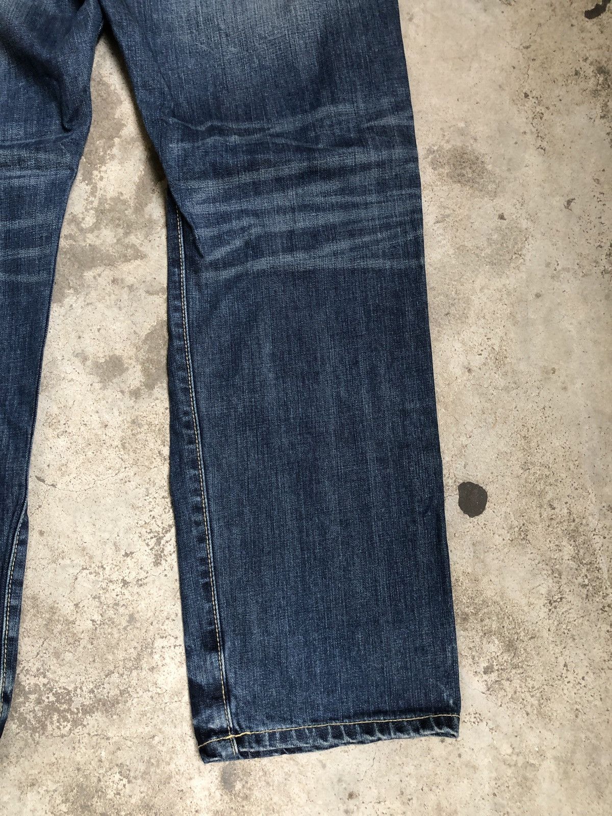 Japanese Brand SUBCIETY STUD SPIKE DENIM JEANS RIPPED STYLE Size US 36 / EU 52 - 9 Thumbnail