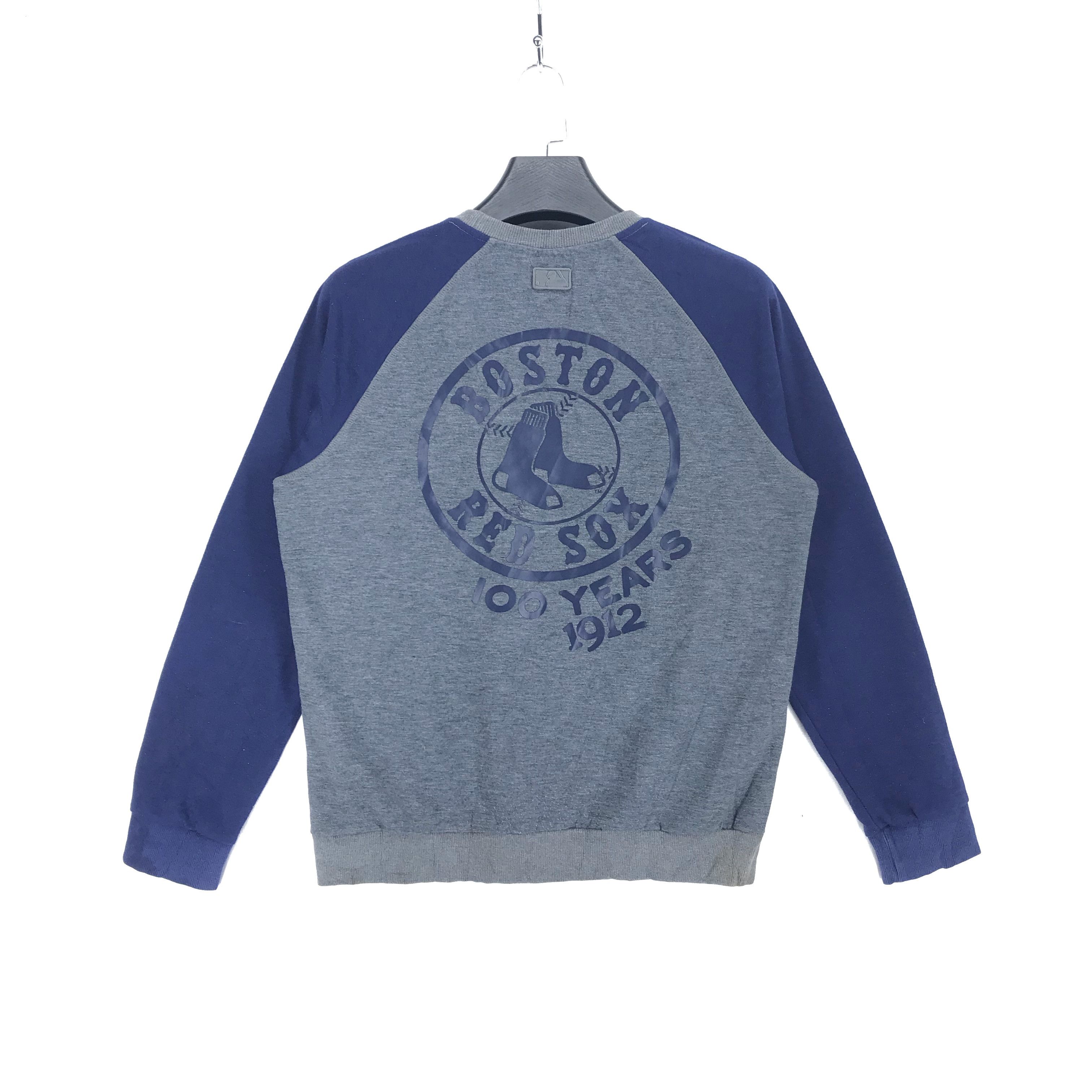 MLB MLB Boston Red Sox Big Logo Sweatshirts #2430-65 Size US M / EU 48-50 / 2 - 1 Thumbnail