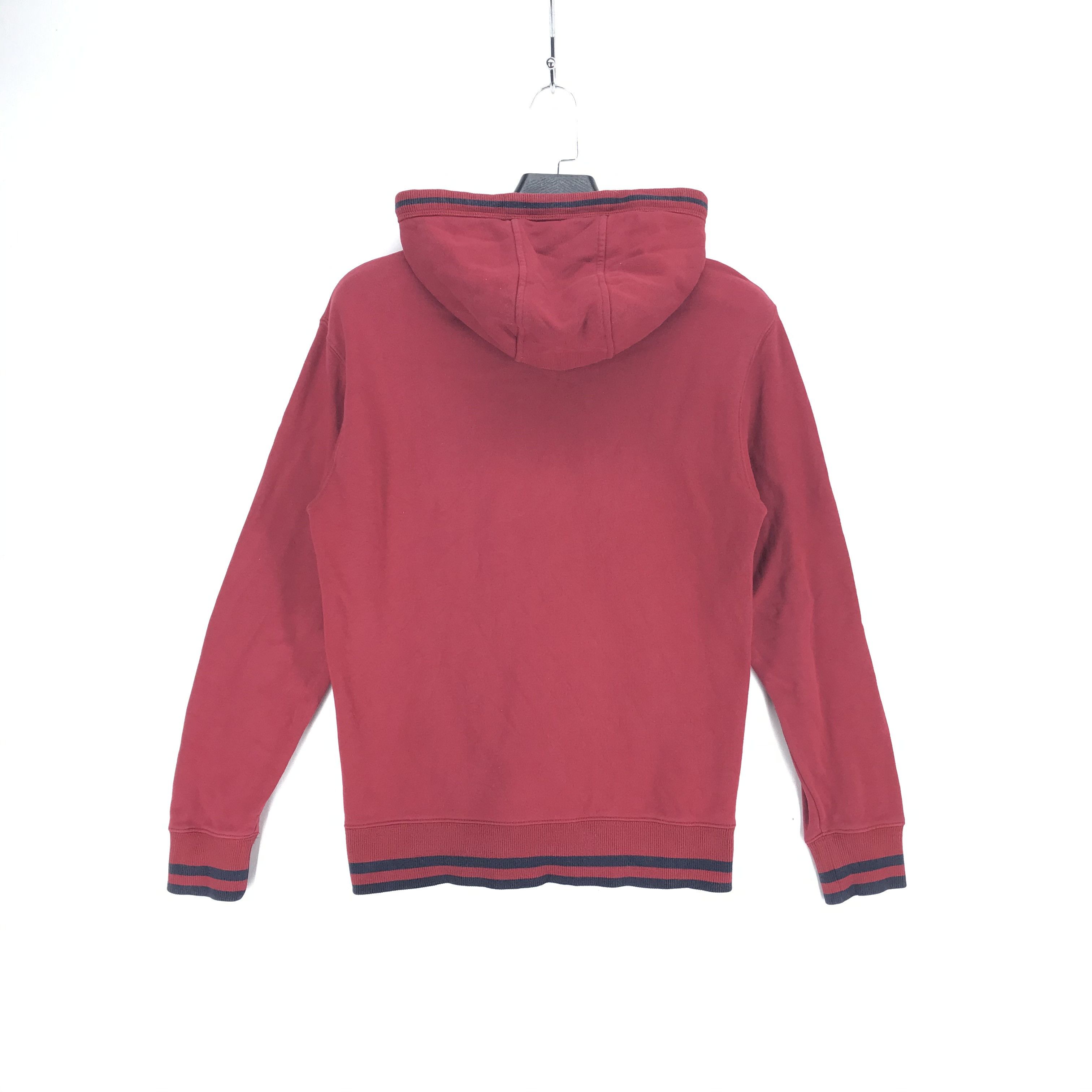 TOMMY HILFIGER Zipper Red Hoodie #2431-65