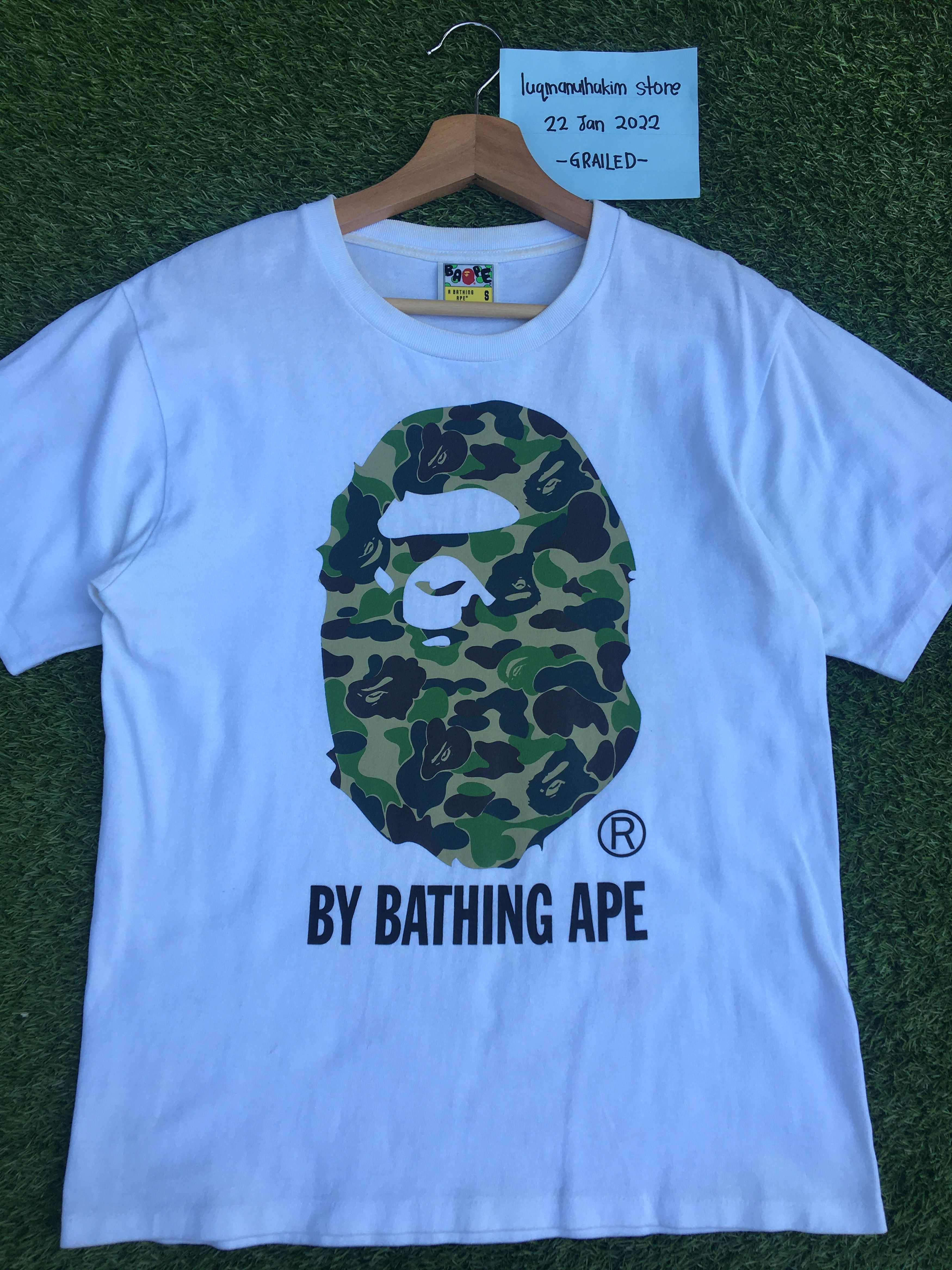 Bape ABC CAMO BY BATHING APE TEE Size US S / EU 44-46 / 1 - 5 Thumbnail