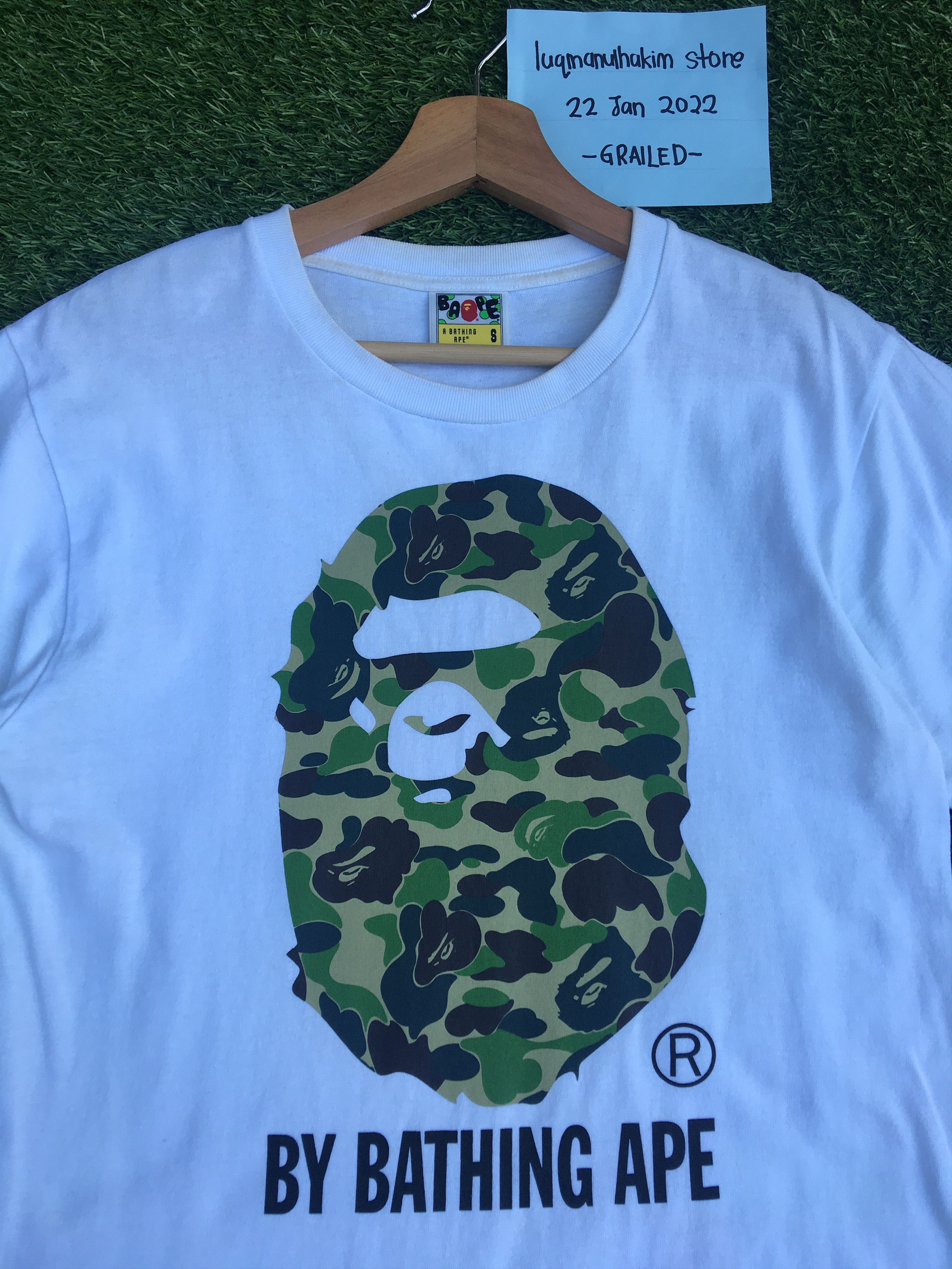 Bape ABC CAMO BY BATHING APE TEE Size US S / EU 44-46 / 1 - 1 Thumbnail