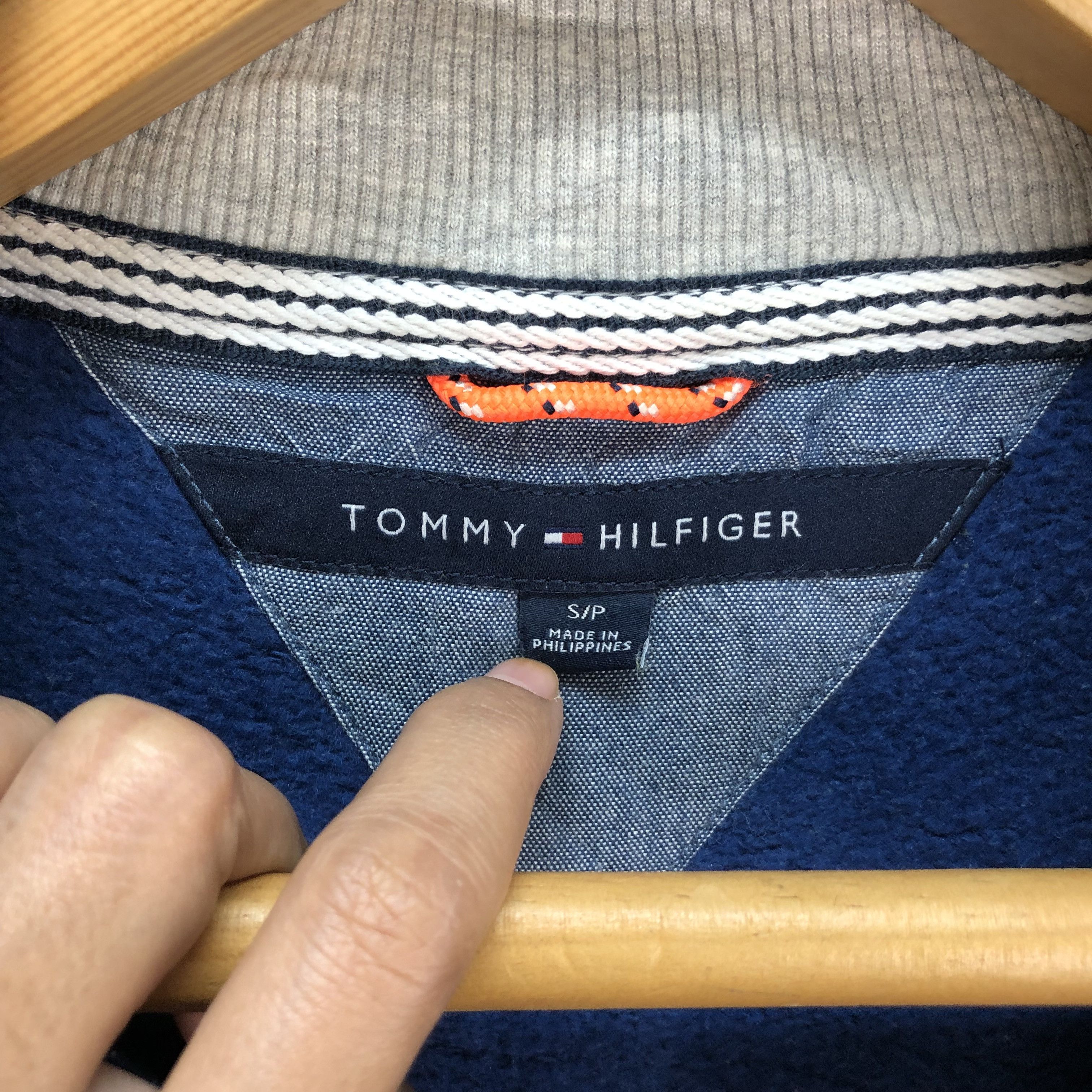 Tommy Hilfiger Tommy Half Zip Turtleneck Colorblock Sweatshirts #4865-21 Size US S / EU 44-46 / 1 - 7 Thumbnail
