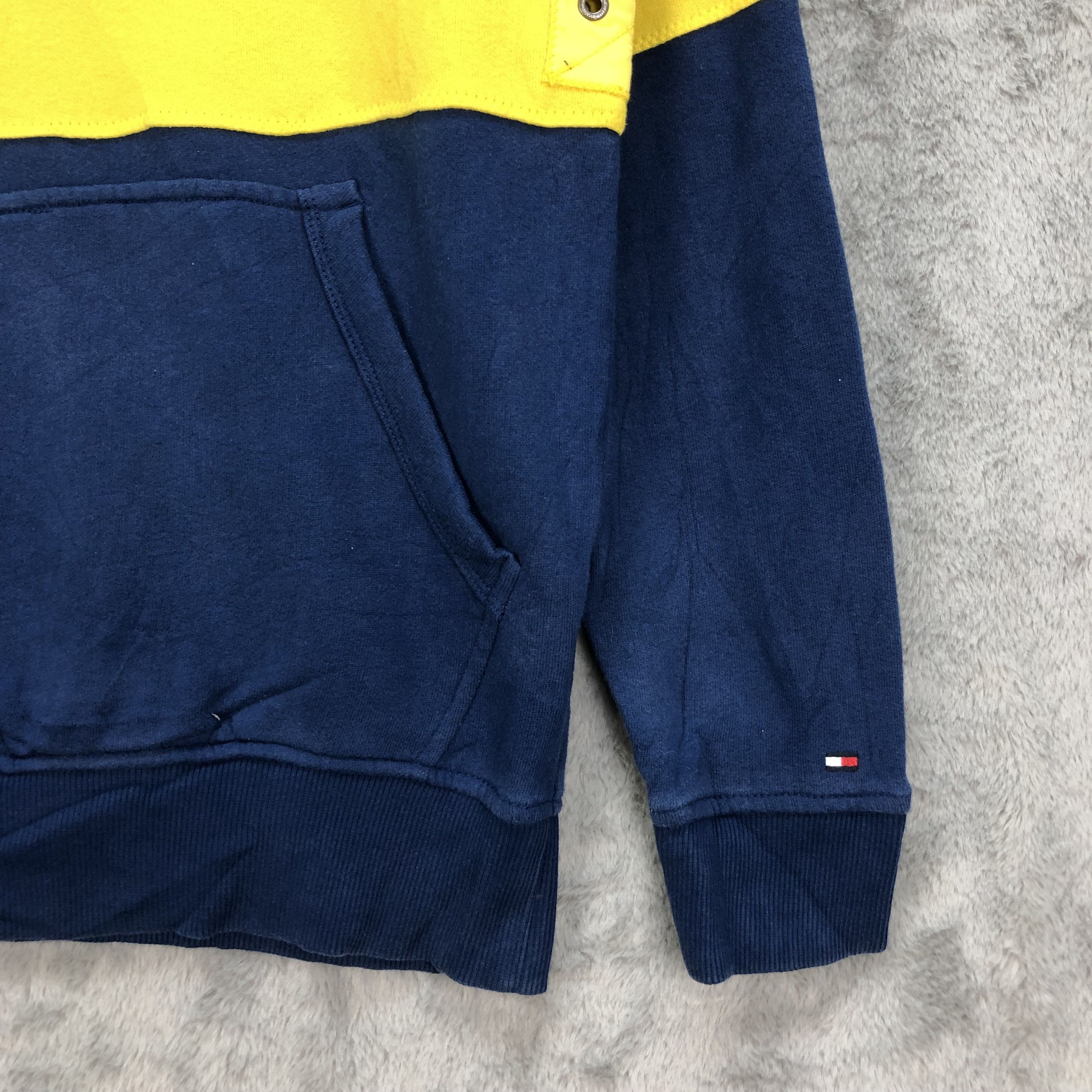 Tommy Hilfiger Tommy Half Zip Turtleneck Colorblock Sweatshirts #4865-21 Size US S / EU 44-46 / 1 - 6 Thumbnail