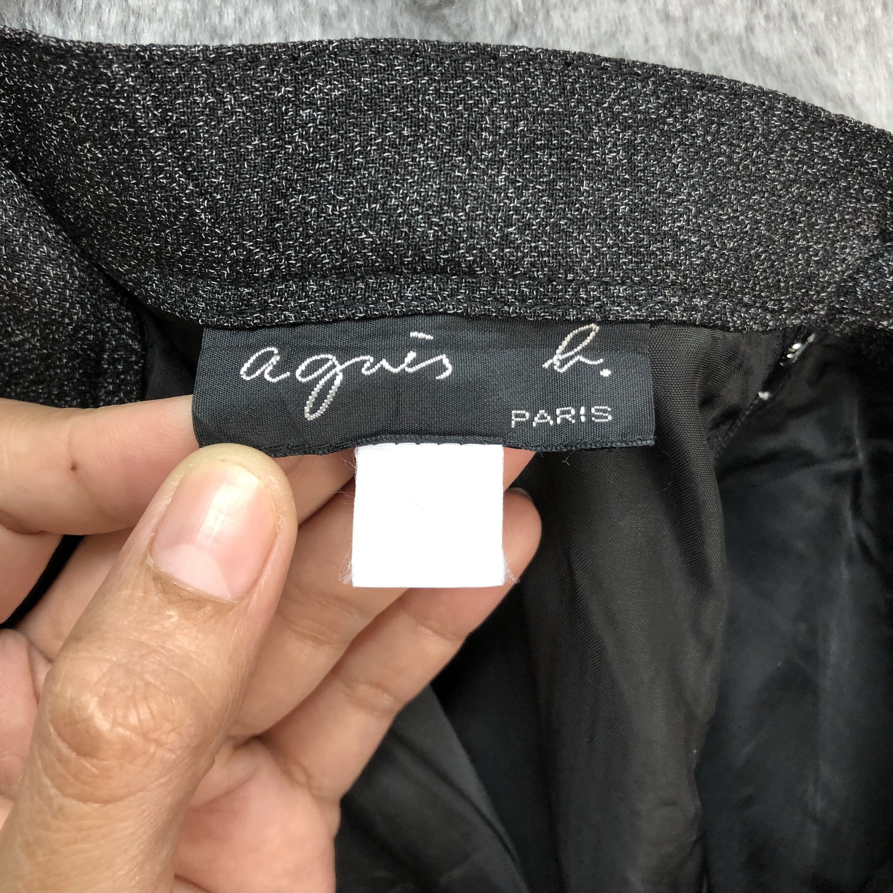 agnes b. AGNES B PARIS MADE IN JAPAN MINI SKIRTS #6069-216 Size 25" / US 0 / IT 36 - 4 Thumbnail