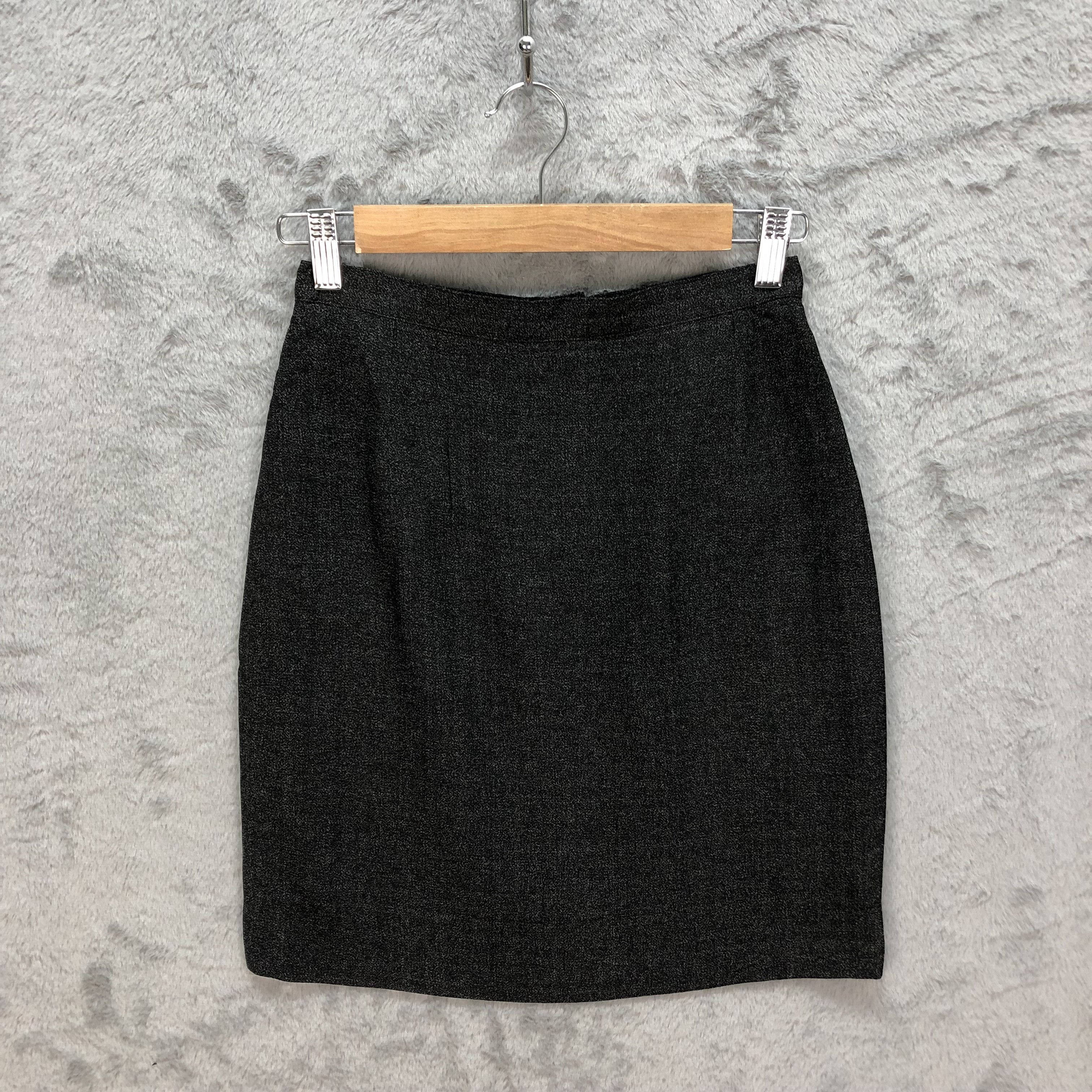 image of Agnes B Paris Made In Japan Mini Skirts 6069-216 in Black, Women's (Size 25)
