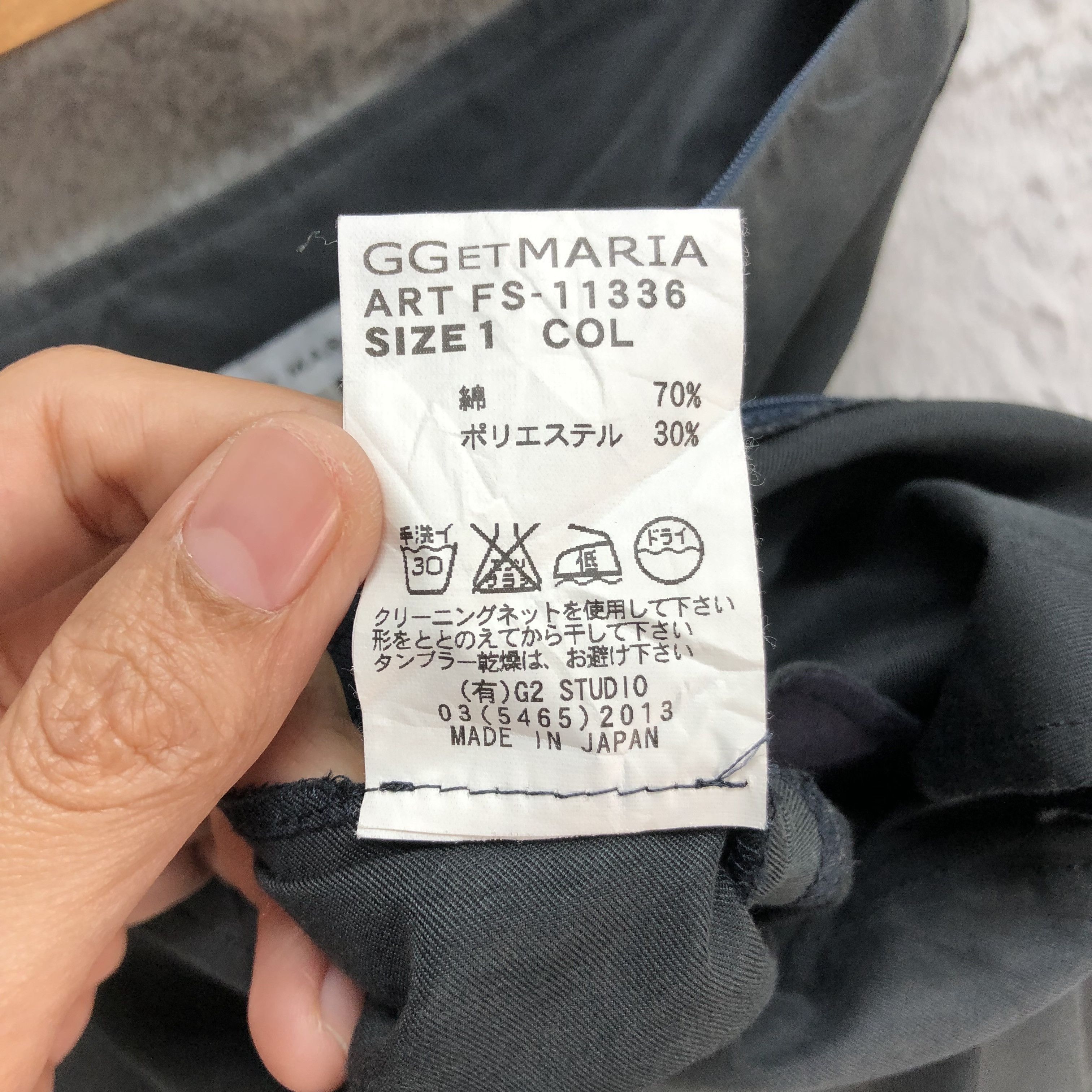 Japanese Brand GG ET MARIA MADE IN JAPAN MINI SKIRTS #6070-216 Size 27" / US 4 / IT 40 - 8 Thumbnail