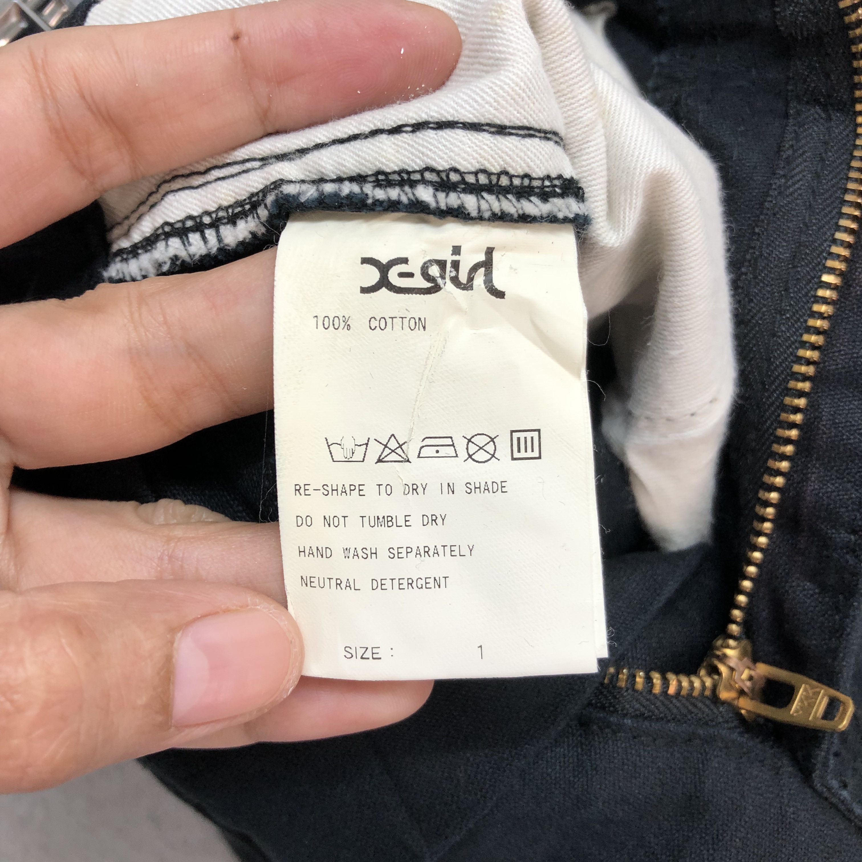 Japanese Brand XGIRL MINI SKIRTS #6074-216 Size 30" / US 8 / IT 44 - 8 Thumbnail