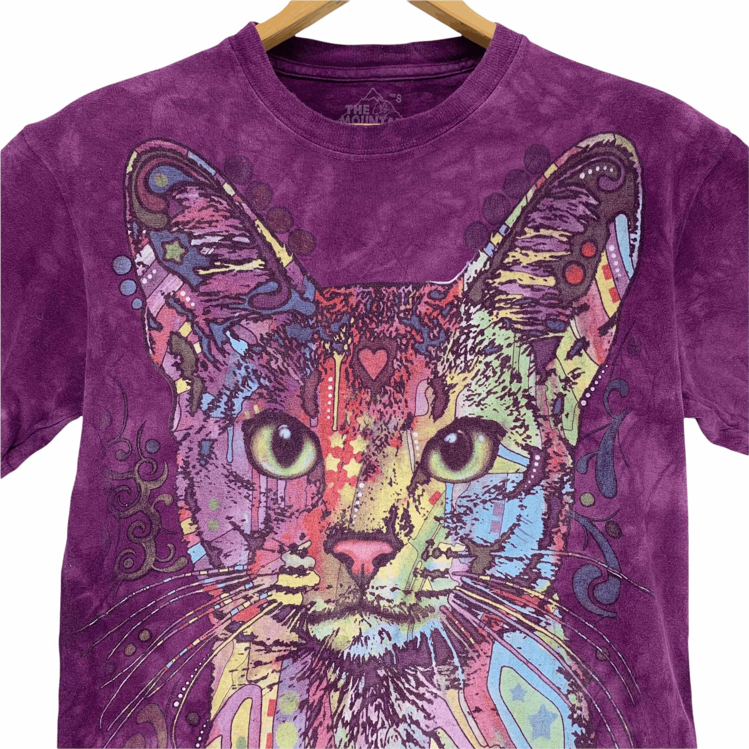 The Mountain The Mountain Tie Dye Cute Cat Graphic Tees #3326-67 Size US M / EU 48-50 / 2 - 2 Thumbnail