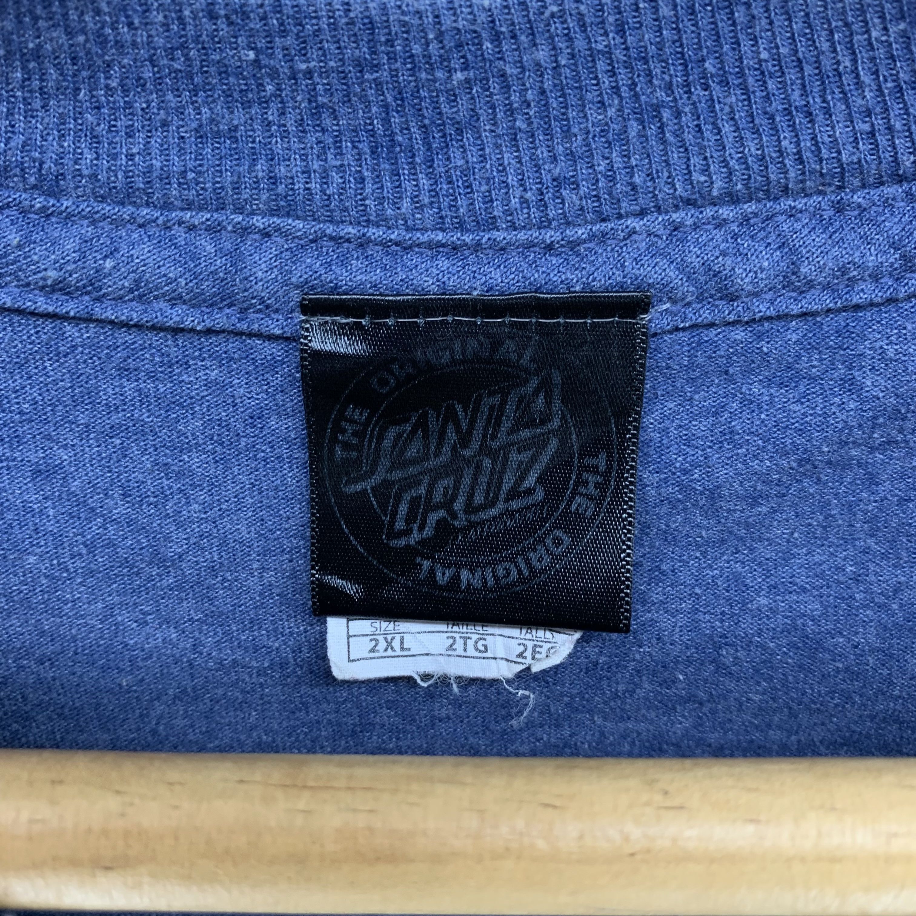 Santa Cruz Skateboards Santa Cruz Skateboards Big Logo Tees #3334-67 Size US XXL / EU 58 / 5 - 5 Thumbnail