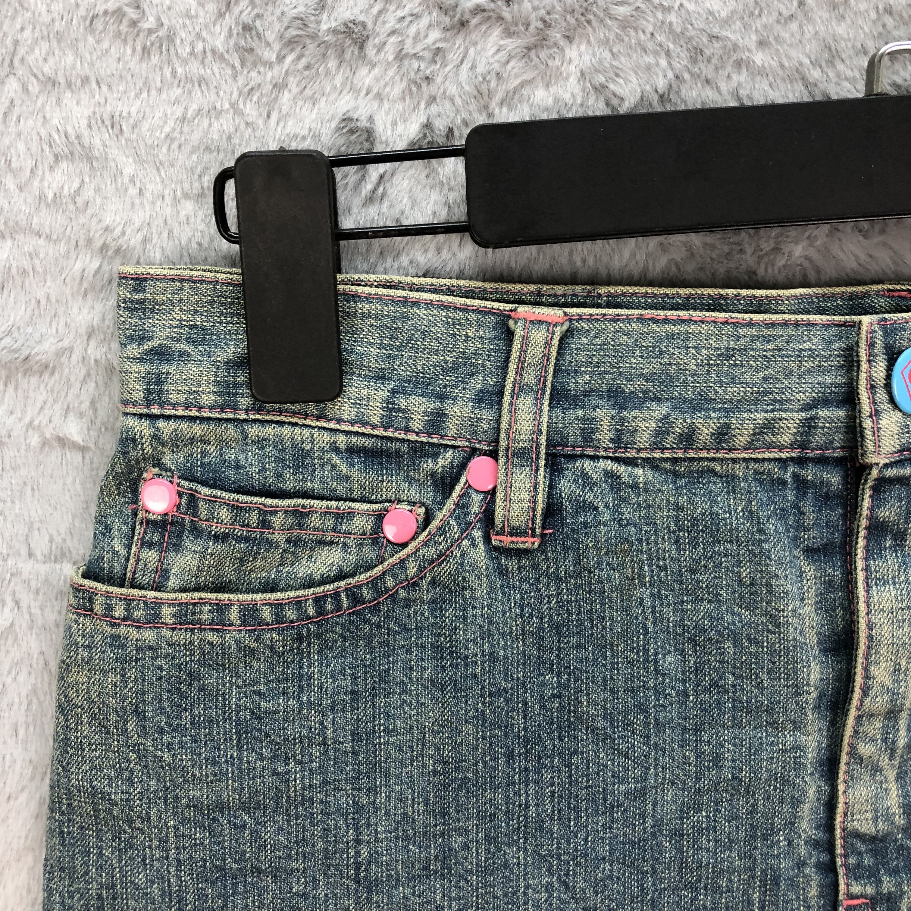 Super Lovers SUPERLOVER JEANS MINI SKIRTS #5088-40 Size 29" - 8 Thumbnail