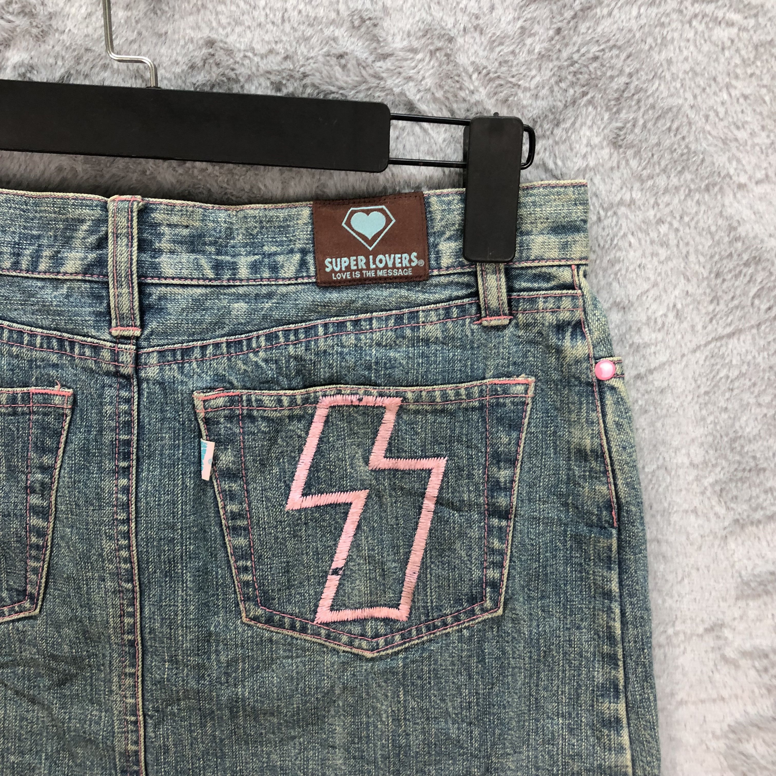 Super Lovers SUPERLOVER JEANS MINI SKIRTS #5088-40 Size 29" - 3 Thumbnail