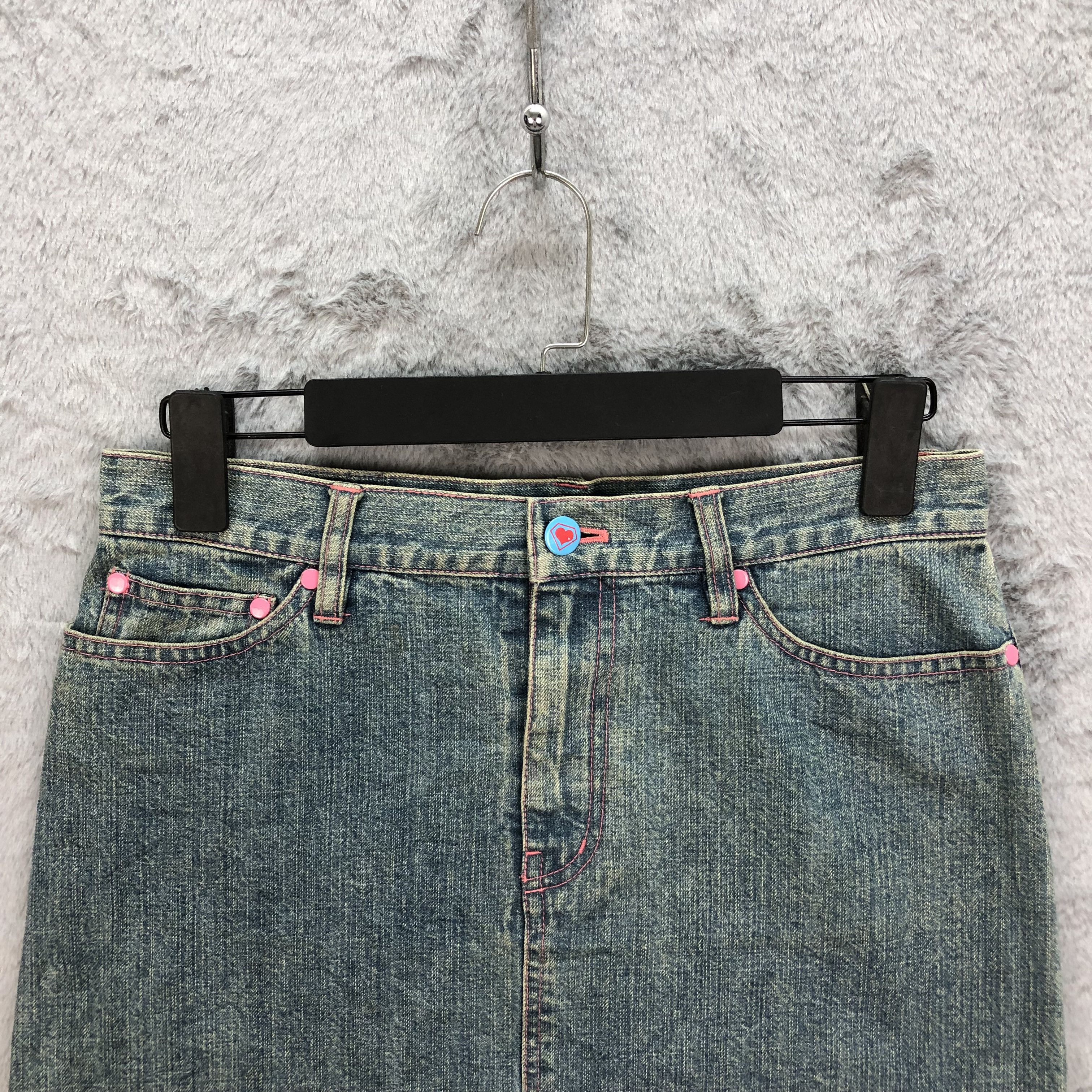 Super Lovers SUPERLOVER JEANS MINI SKIRTS #5088-40 Size 29" - 7 Thumbnail