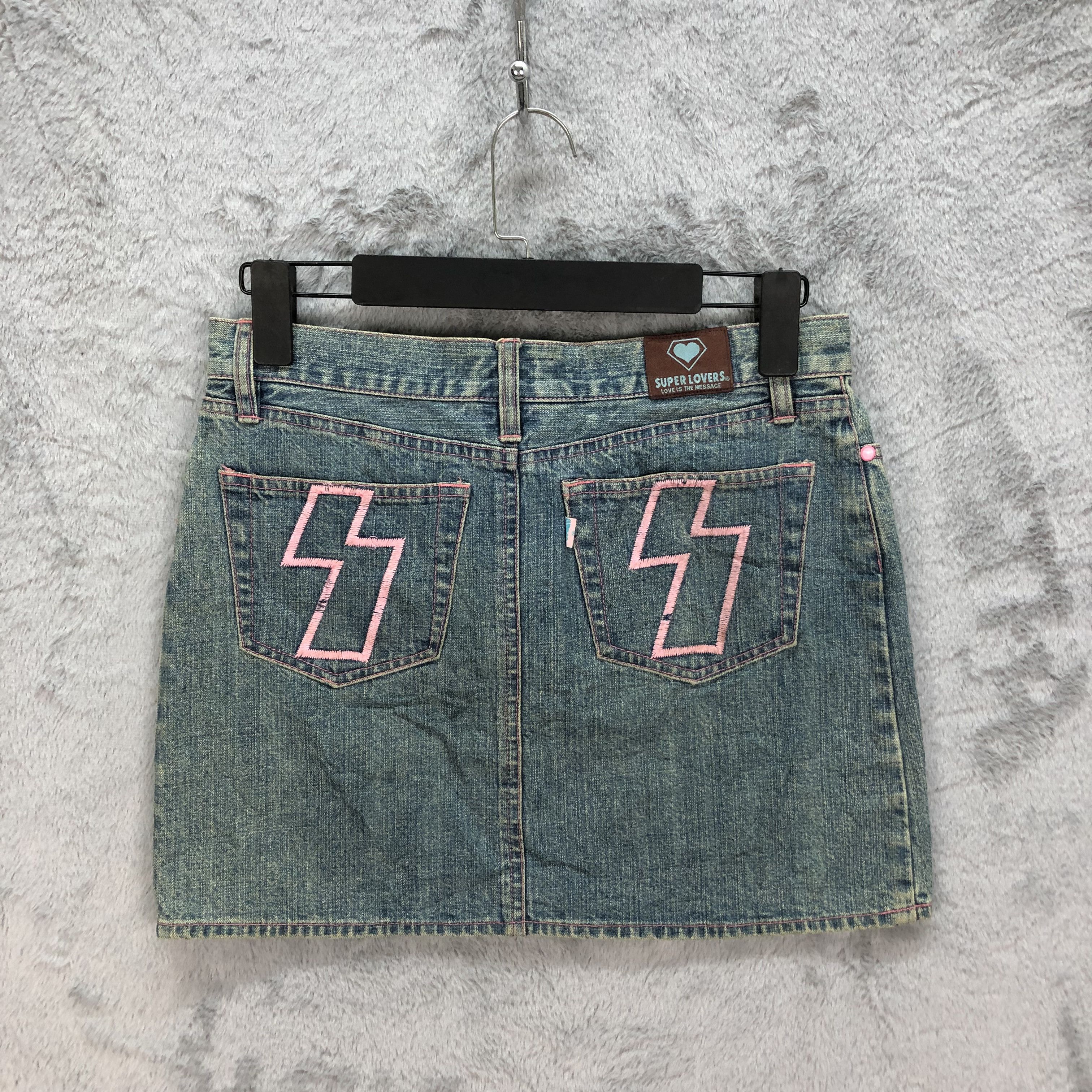Super Lovers SUPERLOVER JEANS MINI SKIRTS #5088-40 Size 29" - 1 Thumbnail