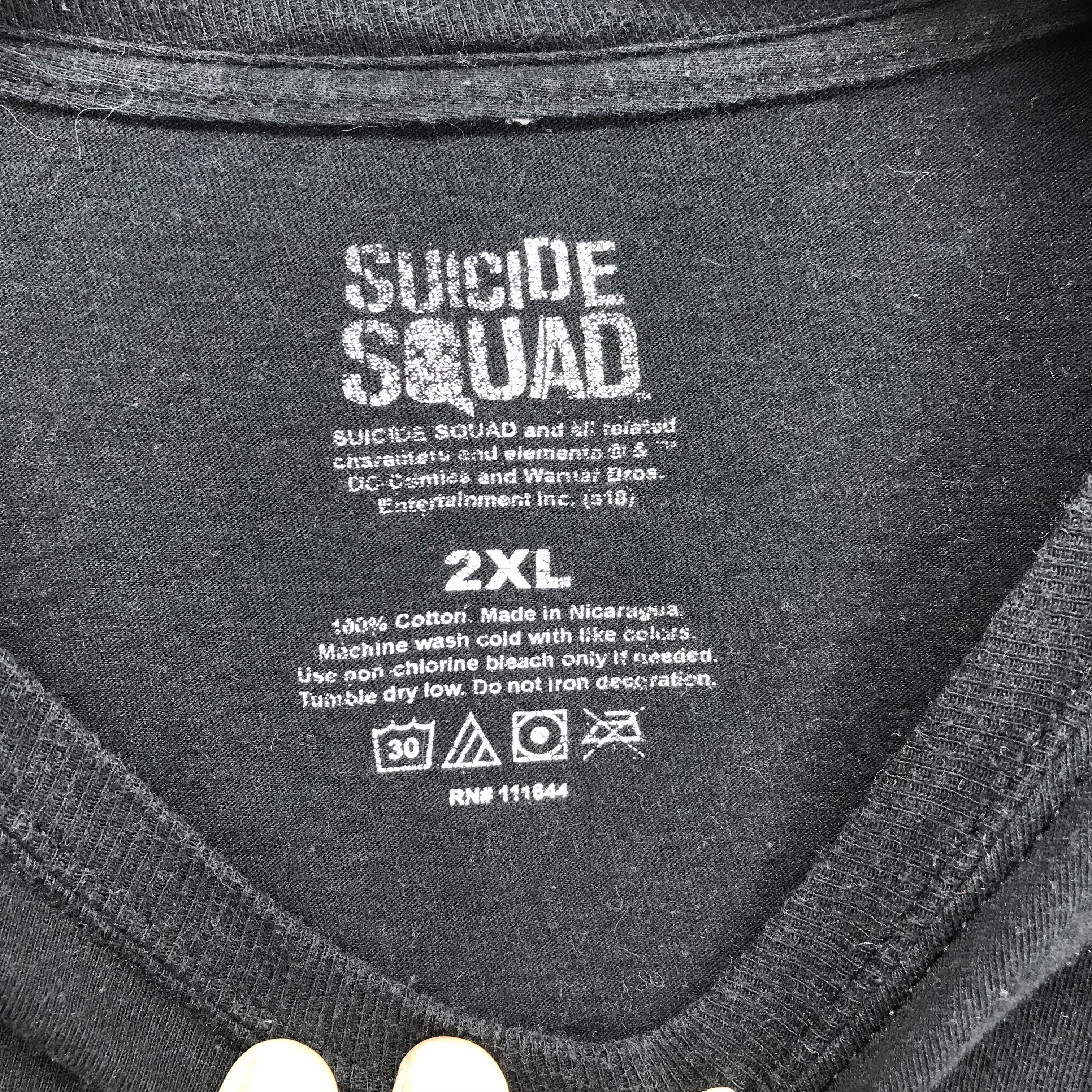 DC Comics Suicide Squad Harley Quinn Printed Tees #1614-65 Size US XXL / EU 58 / 5 - 6 Thumbnail