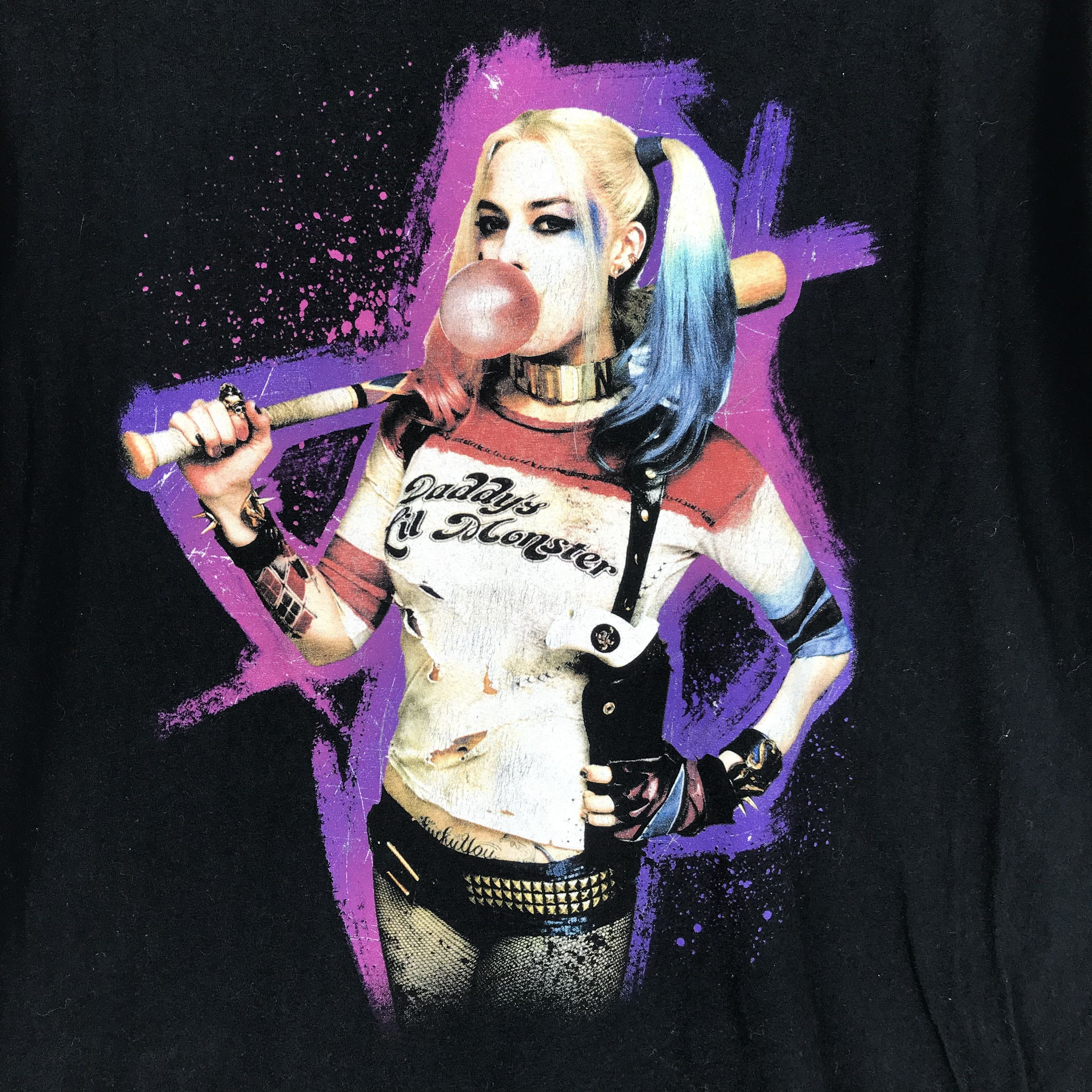 DC Comics Suicide Squad Harley Quinn Printed Tees #1614-65 Size US XXL / EU 58 / 5 - 3 Thumbnail