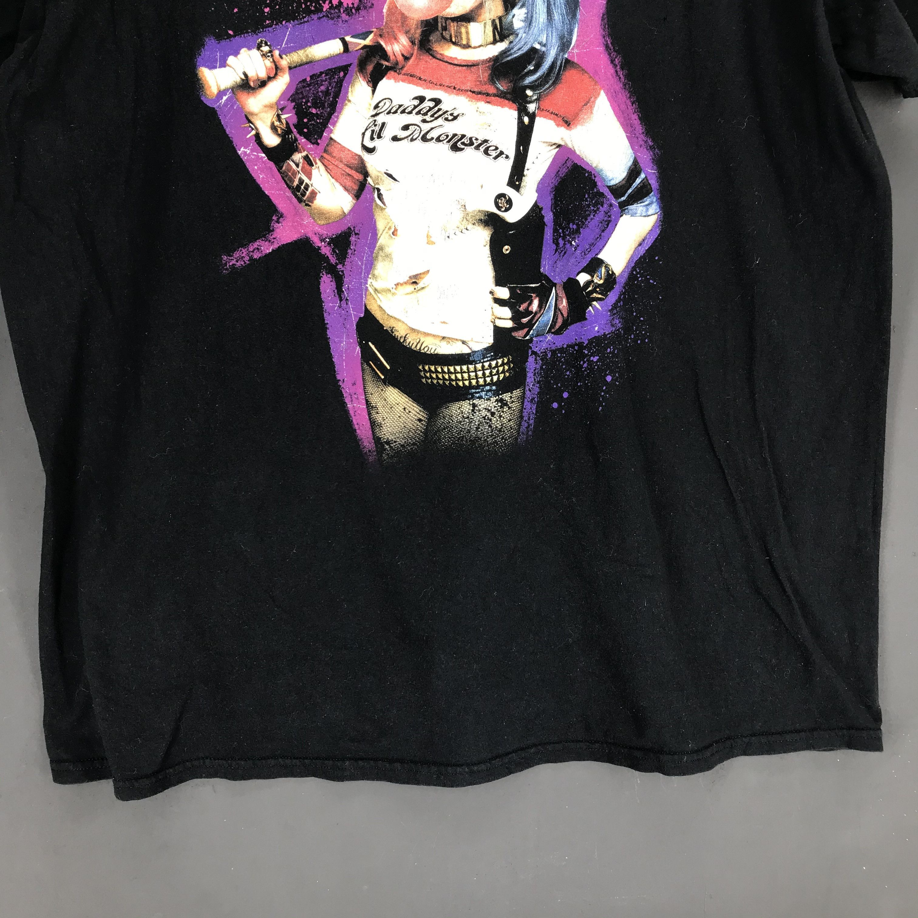 DC Comics Suicide Squad Harley Quinn Printed Tees #1614-65 Size US XXL / EU 58 / 5 - 4 Thumbnail