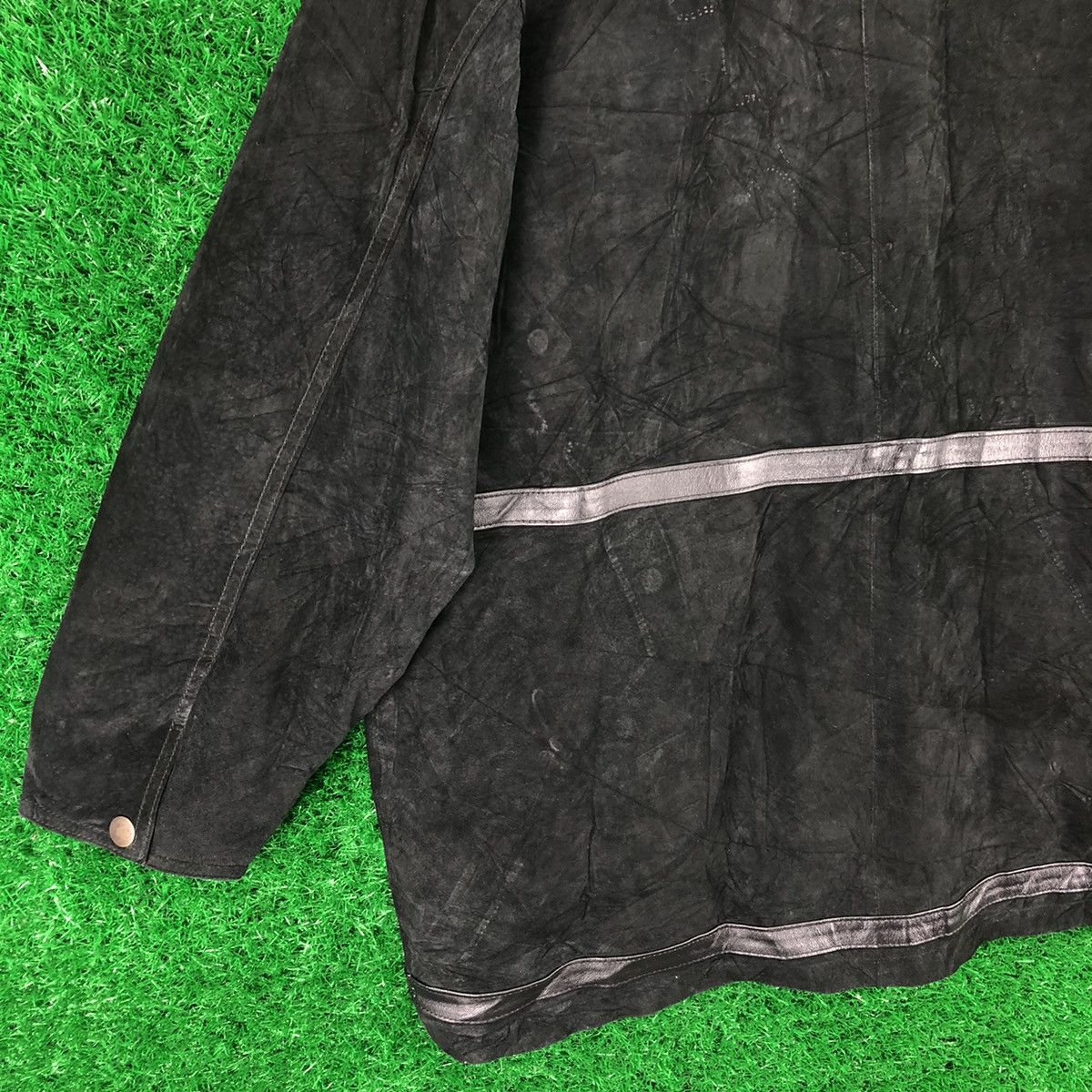 Vintage Vintage Pierucci Italian Made Suede Leather Ziper Jacket Size US XL / EU 56 / 4 - 6 Thumbnail