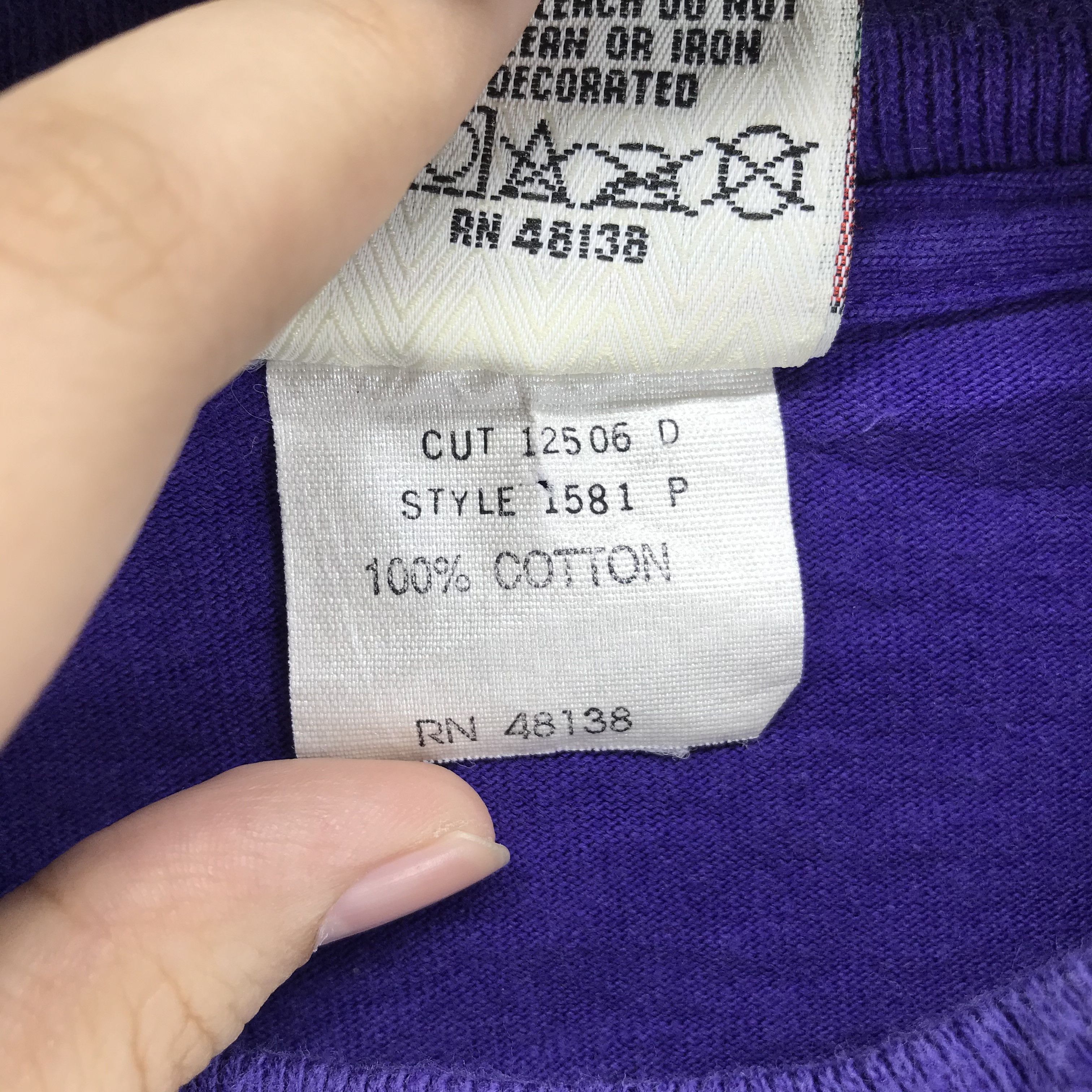 Nutmeg Vintage Nutmeg Hills Made In USA Huskies Tees #1664-65 Size US L / EU 52-54 / 3 - 8 Thumbnail