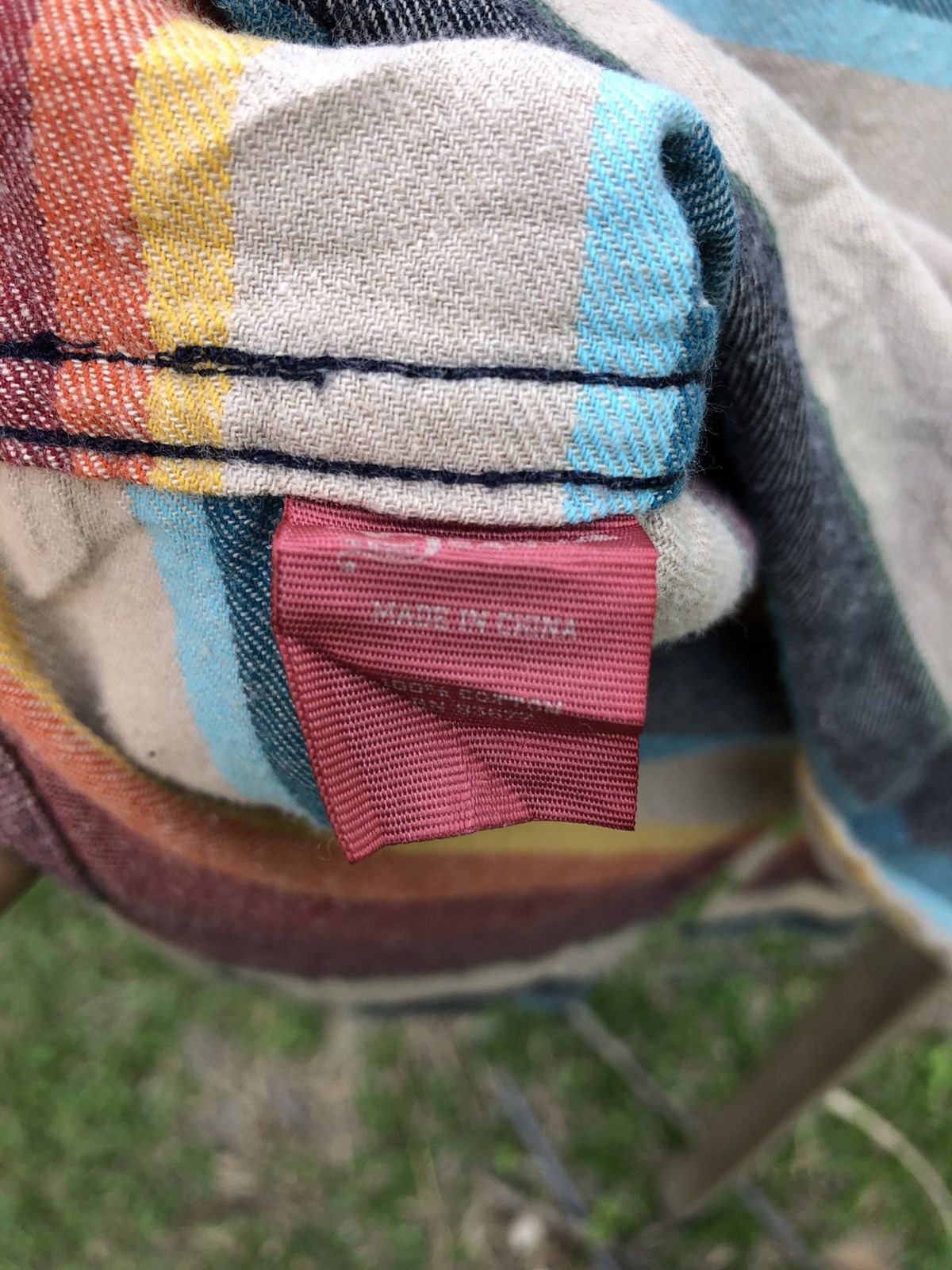 Arizona Jean Co. Vintage Flannel Navajo Striped Shirts by Arizona Jean Size US M / EU 48-50 / 2 - 11 Thumbnail