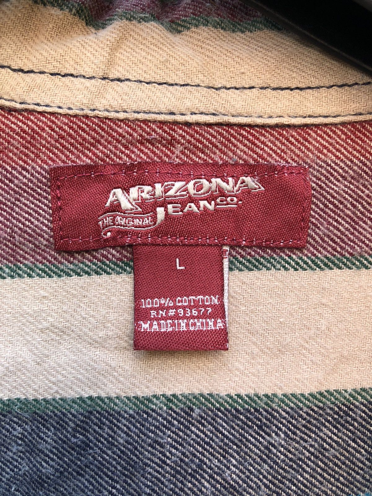 Arizona Jean Co. Vintage Flannel Navajo Striped Shirts by Arizona Jean Size US M / EU 48-50 / 2 - 10 Thumbnail