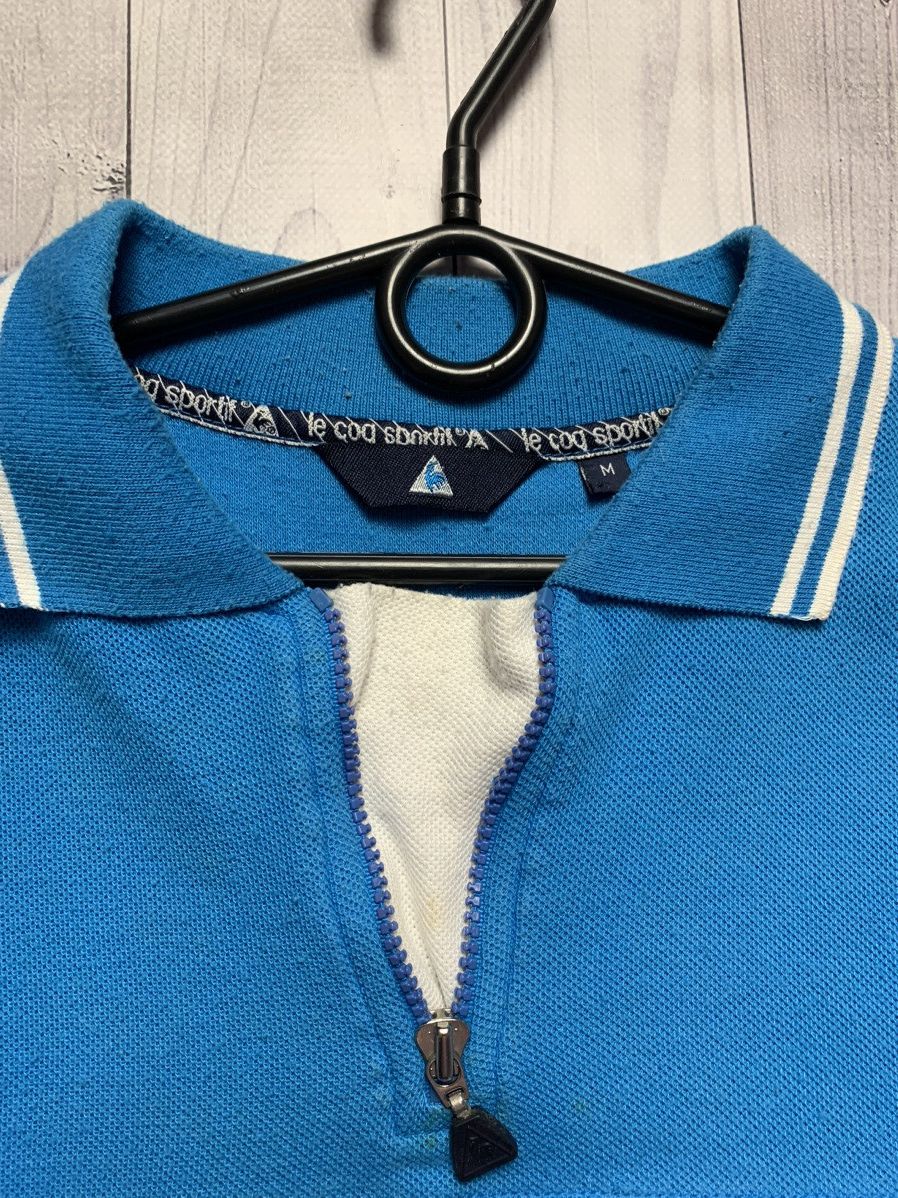 Le Coq Sportif × Vintage Vintage soccer jersey Manchester City size M/L rare Size US M / EU 48-50 / 2 - 3 Thumbnail