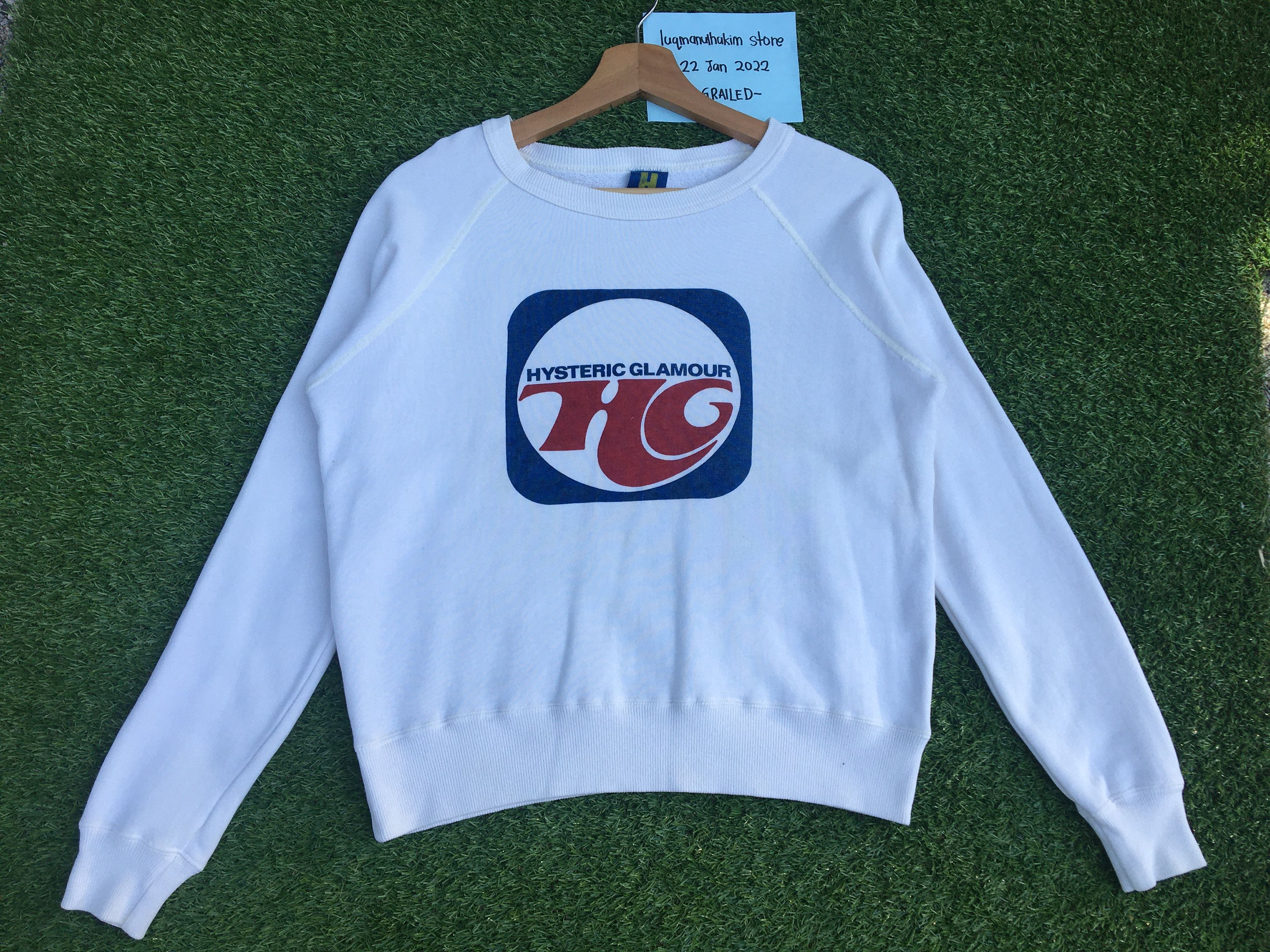 Hysteric Glamour Vintage Rare Hysteric Glamour Spellout Sweatshirt Size S / US 4 / IT 40 - 1 Thumbnail