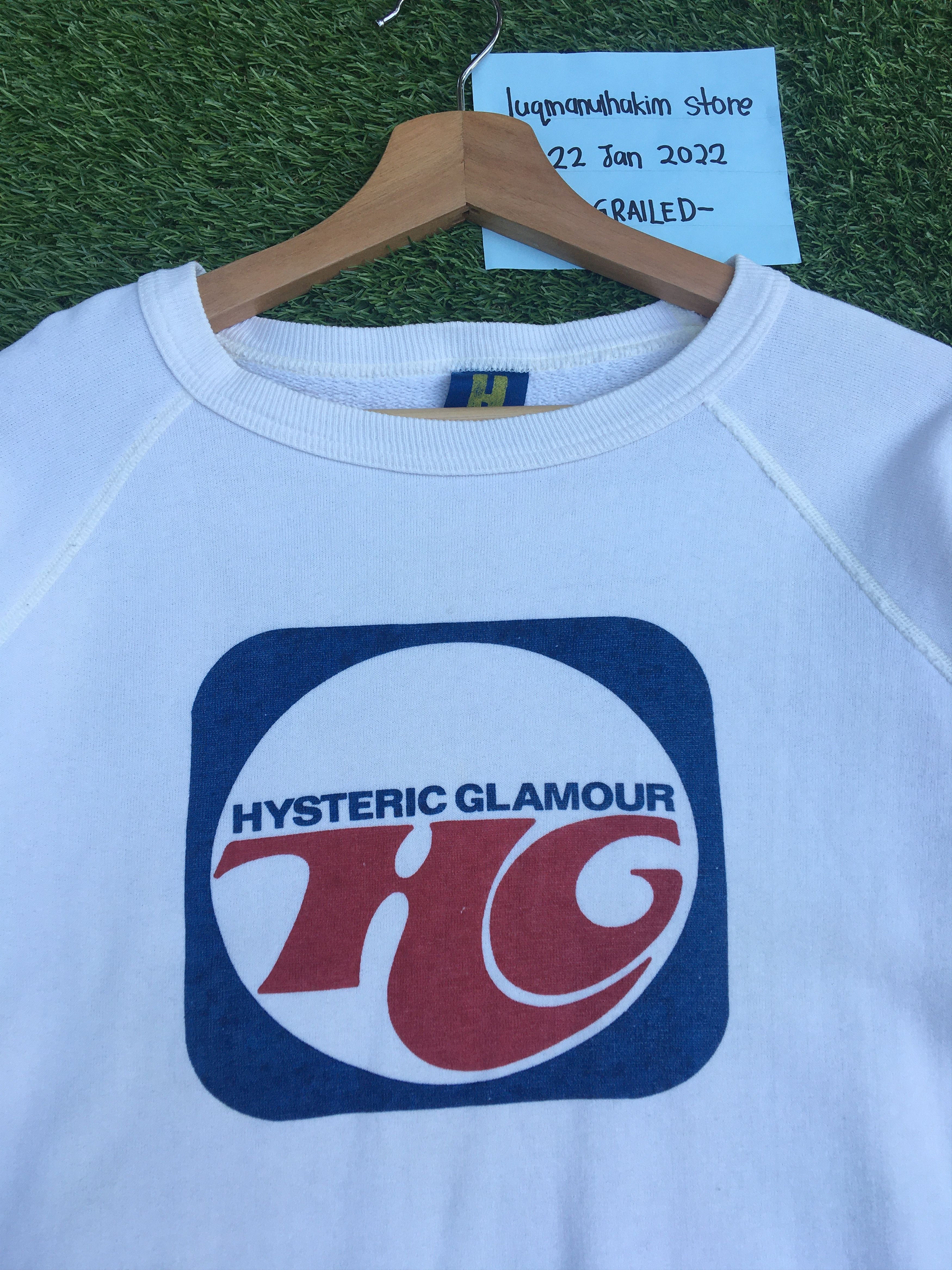 Hysteric Glamour Vintage Rare Hysteric Glamour Spellout Sweatshirt Size S / US 4 / IT 40 - 4 Thumbnail