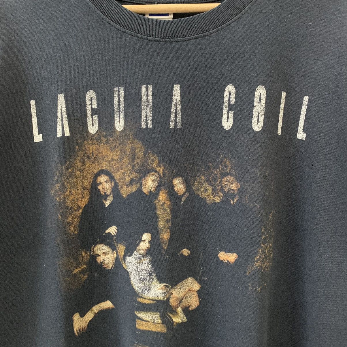 Band Tees VINTAGE LACUNA COIL BAND METAL TEE(KORN DISTURBED) Size US XL / EU 56 / 4 - 2 Thumbnail