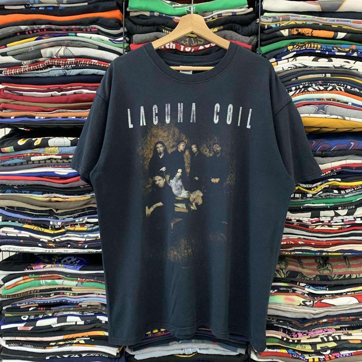 Band Tees VINTAGE LACUNA COIL BAND METAL TEE(KORN DISTURBED) Size US XL / EU 56 / 4 - 1 Thumbnail
