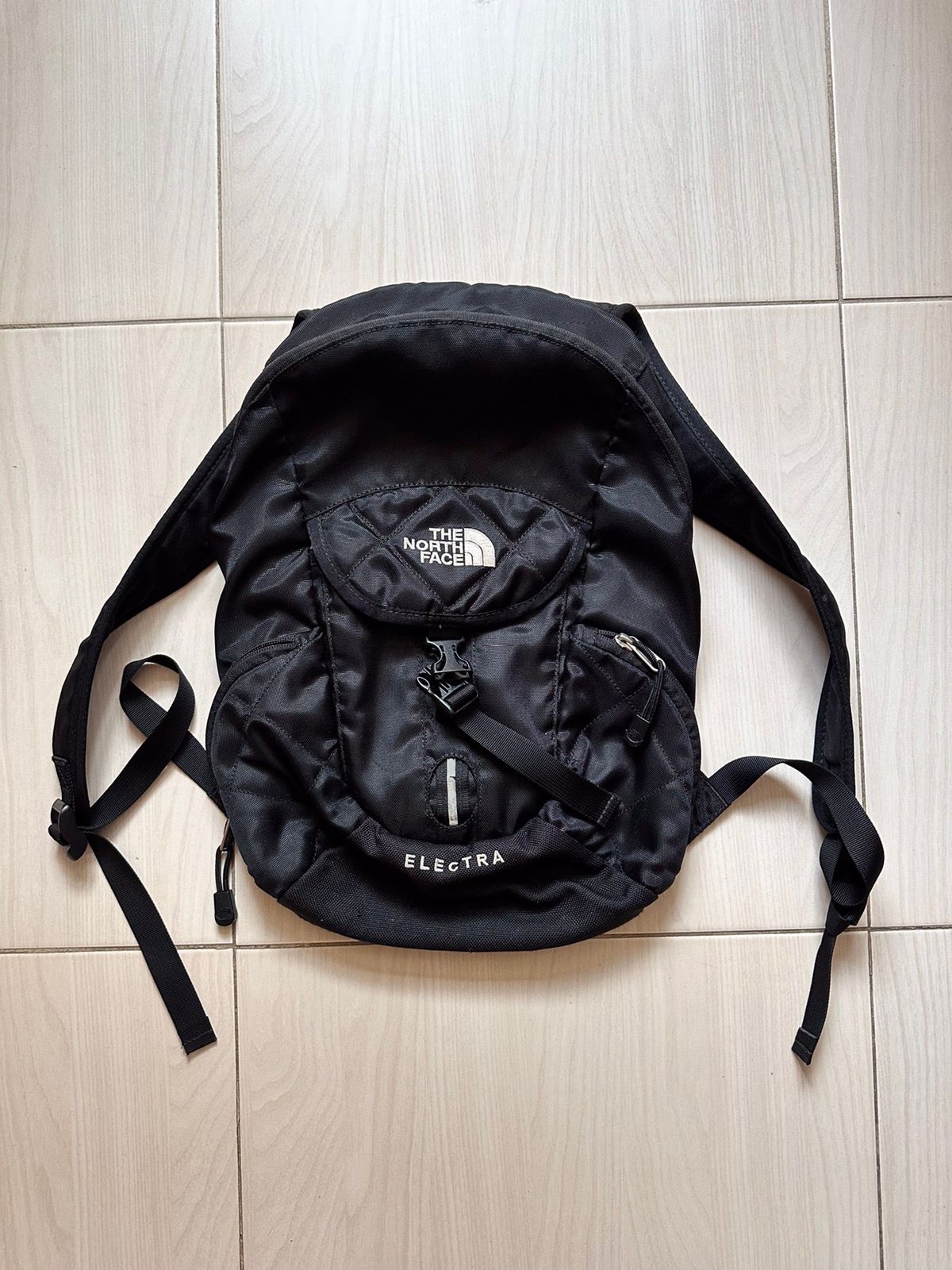 Pre-owned Outdoor Life X The North Face Vintage Backpack The North Face Electra Bag Y2k In Black