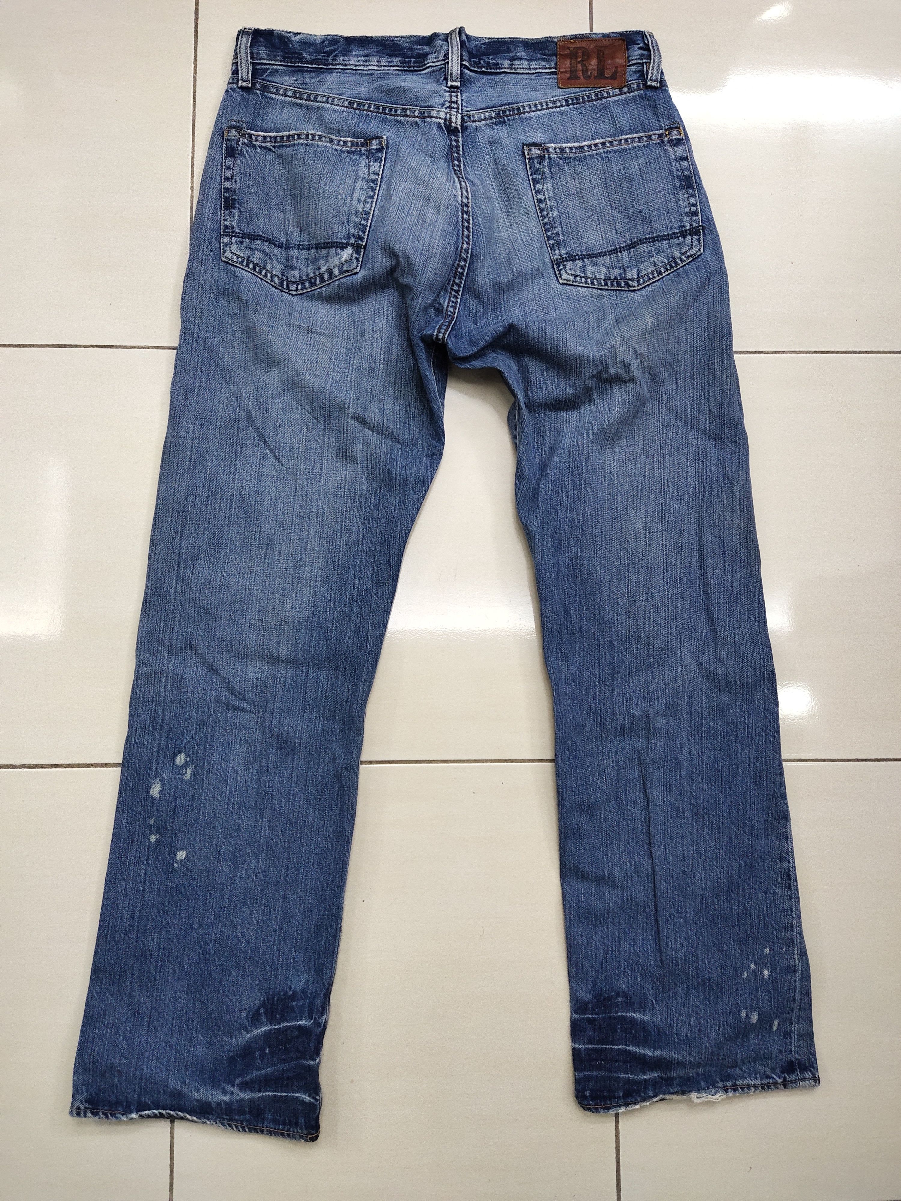 Polo Ralph Lauren Vintage Polo Ralph Lauren Distressed Jeans Size US 34 / EU 50 - 3 Thumbnail