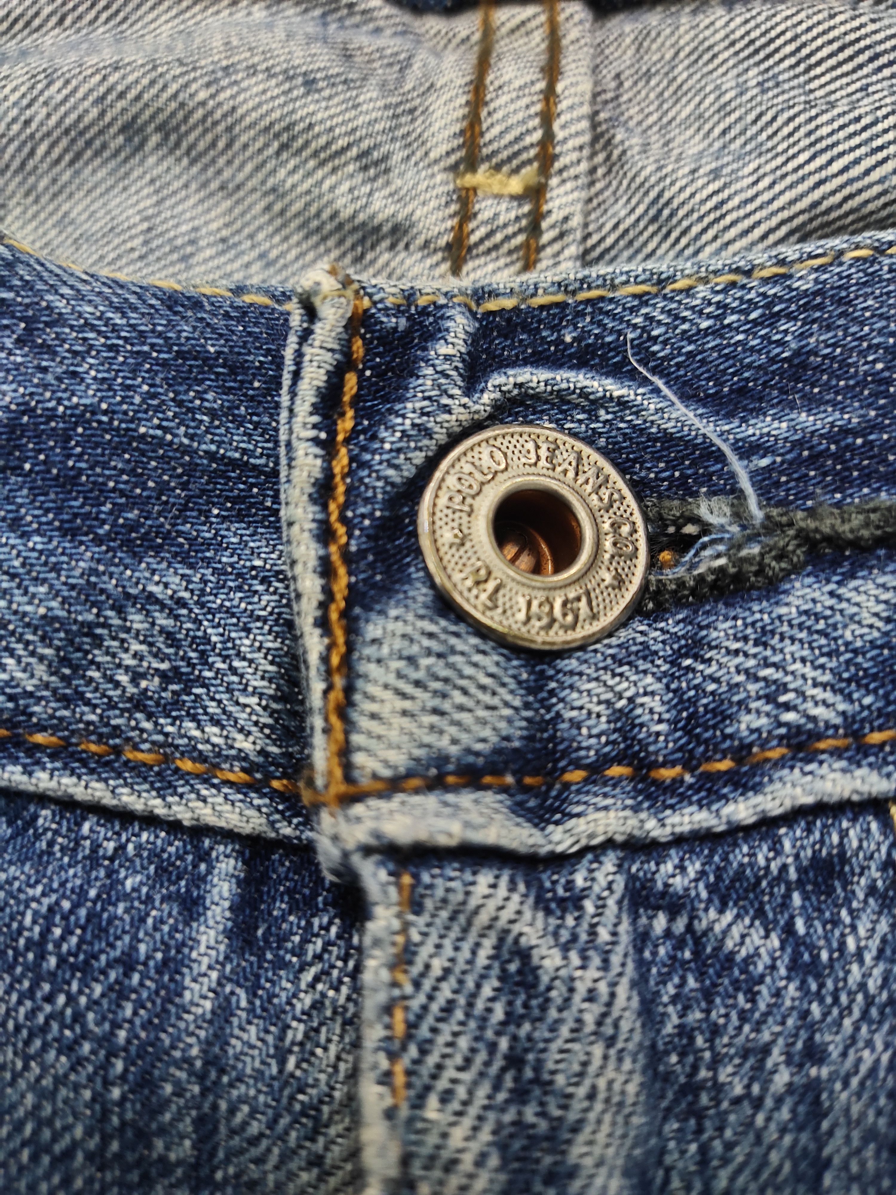 Polo Ralph Lauren Vintage Polo Ralph Lauren Distressed Jeans Size US 34 / EU 50 - 5 Thumbnail