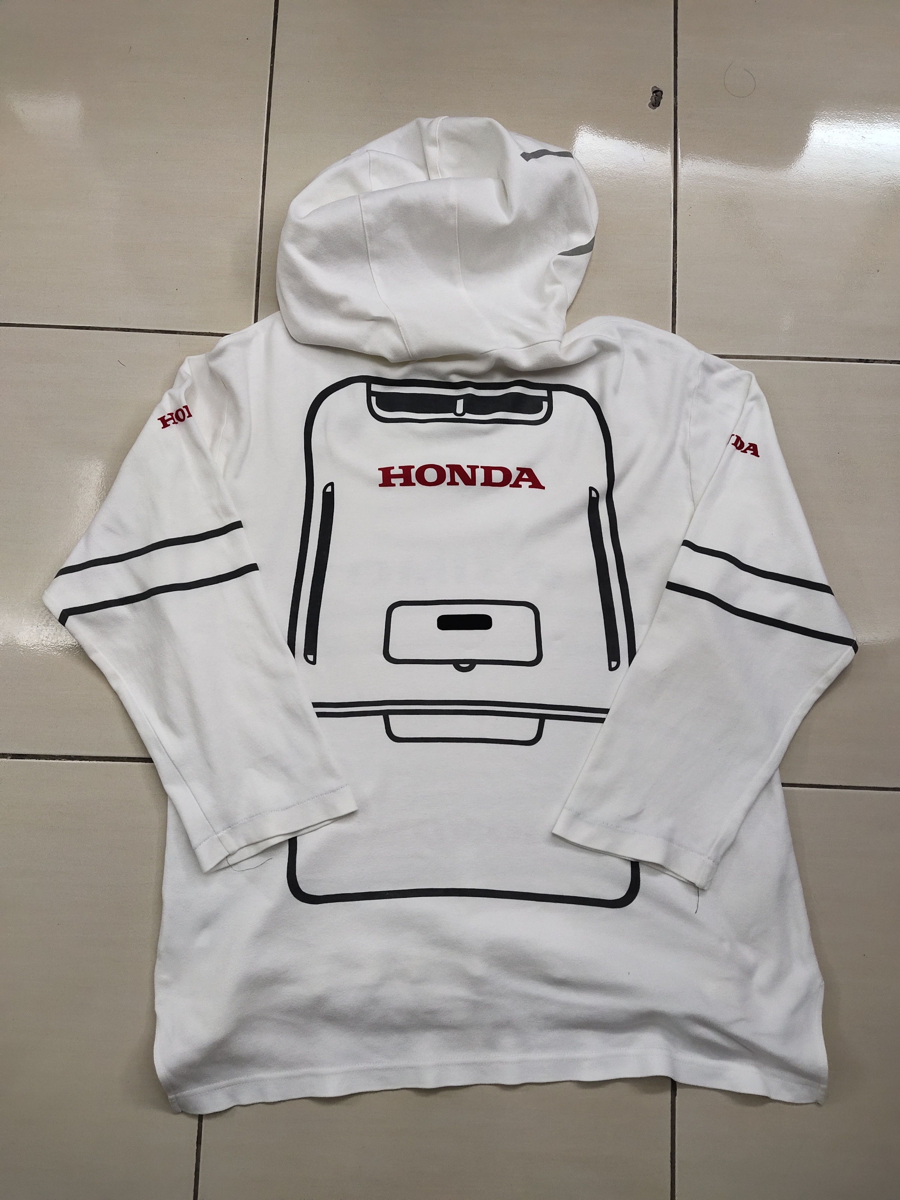 Vintage Rare!! Vintage Asimo Honda Hoodies Size US L / EU 52-54 / 3 - 4 Thumbnail