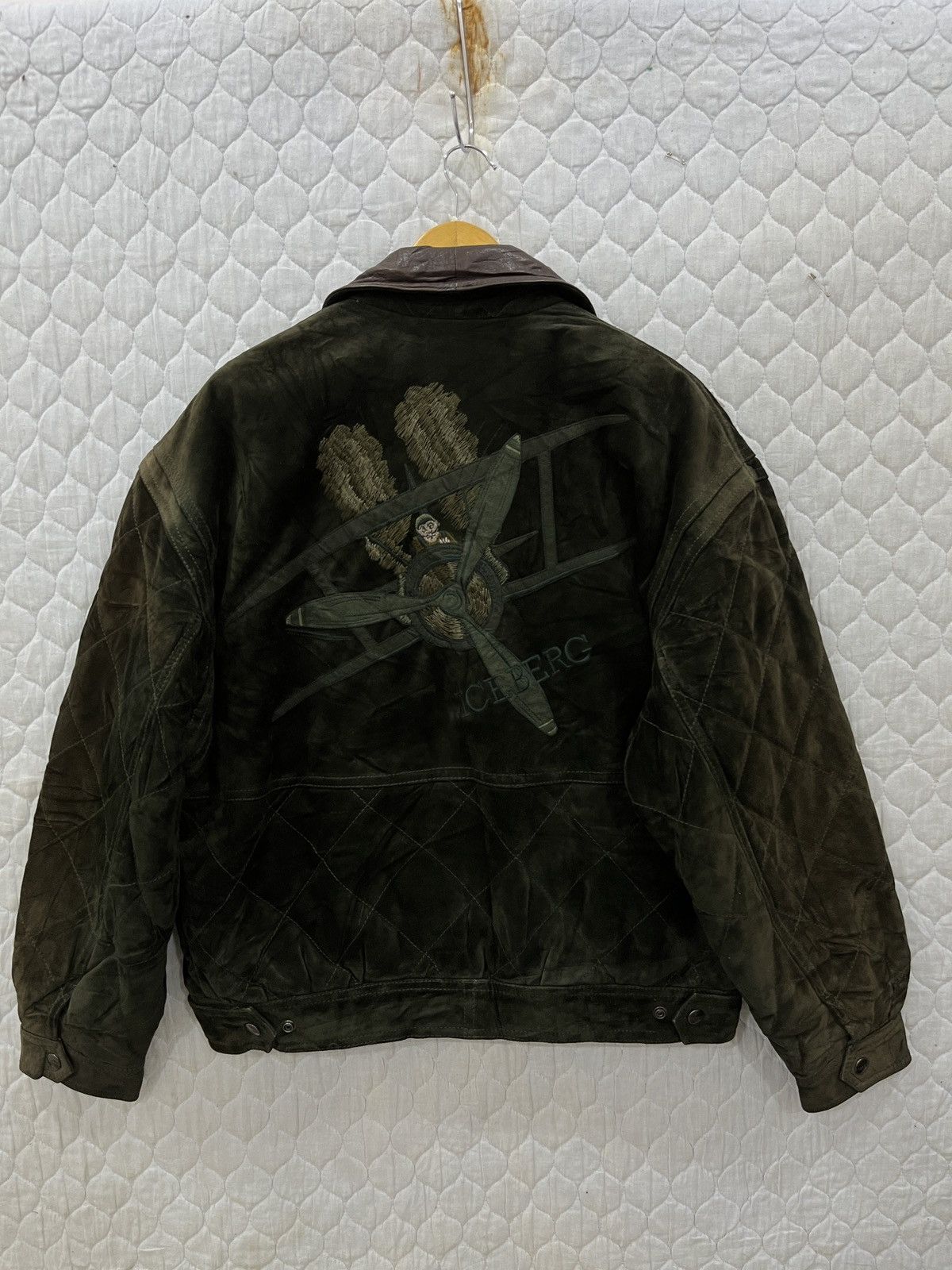 Iceberg (Fff). 🔥RARE🔥VINTAGE ICEBERG SUEDE LEATHER JACKET Size US M / EU 48-50 / 2 - 1 Thumbnail