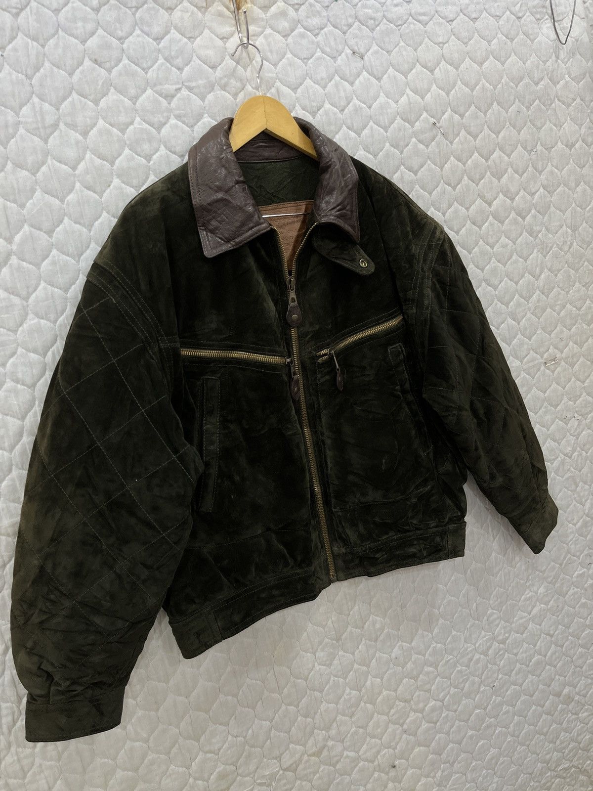 Iceberg (Fff). 🔥RARE🔥VINTAGE ICEBERG SUEDE LEATHER JACKET Size US M / EU 48-50 / 2 - 6 Thumbnail