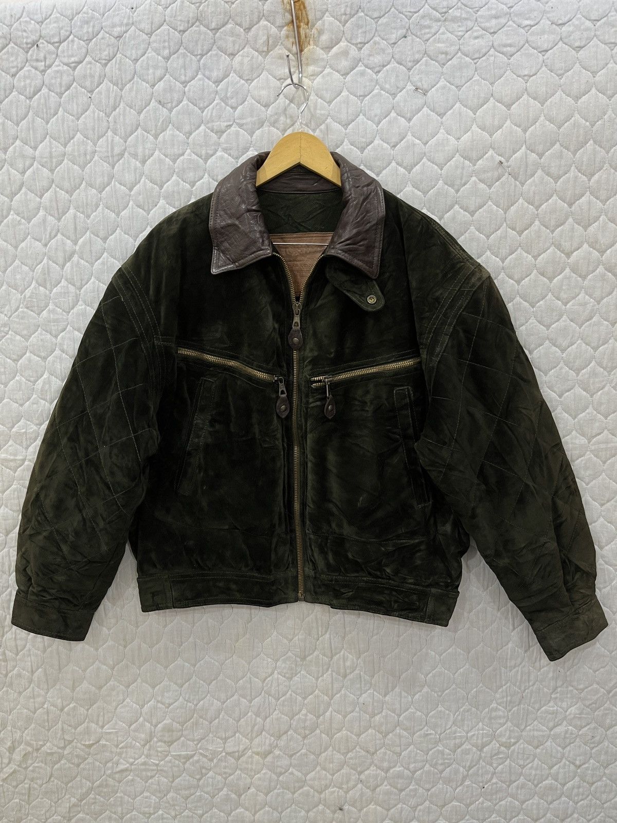 Iceberg (Fff). 🔥RARE🔥VINTAGE ICEBERG SUEDE LEATHER JACKET Size US M / EU 48-50 / 2 - 2 Thumbnail