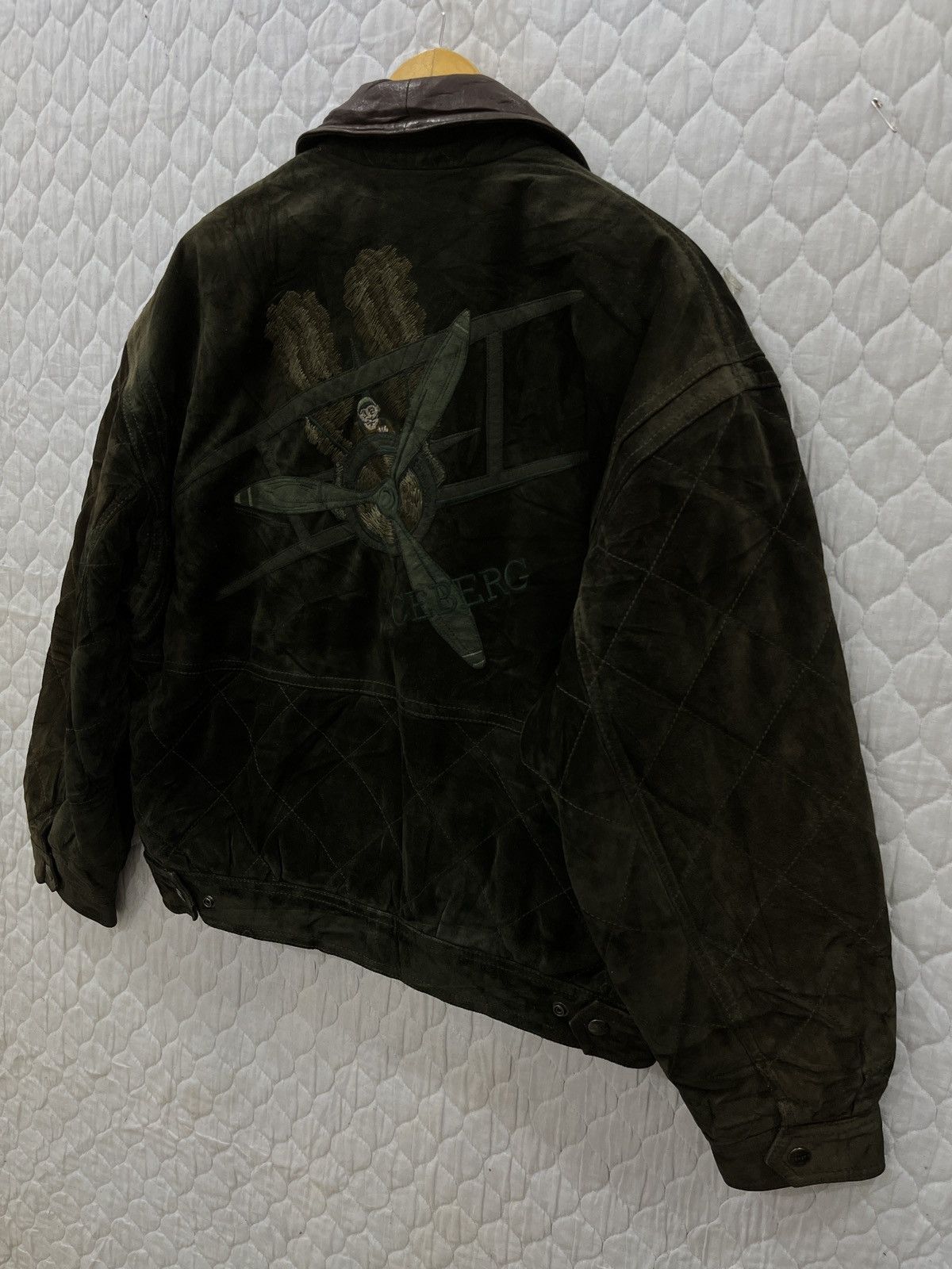 Iceberg (Fff). 🔥RARE🔥VINTAGE ICEBERG SUEDE LEATHER JACKET Size US M / EU 48-50 / 2 - 3 Thumbnail