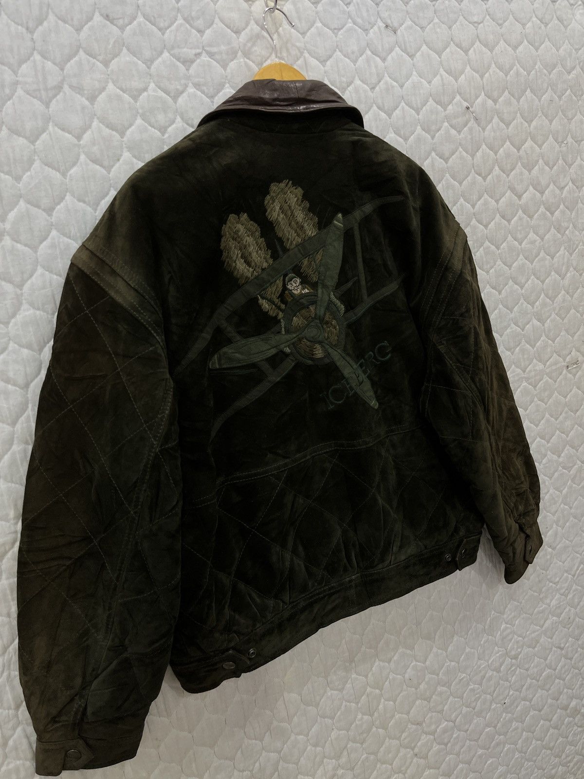 Iceberg (Fff). 🔥RARE🔥VINTAGE ICEBERG SUEDE LEATHER JACKET Size US M / EU 48-50 / 2 - 5 Thumbnail