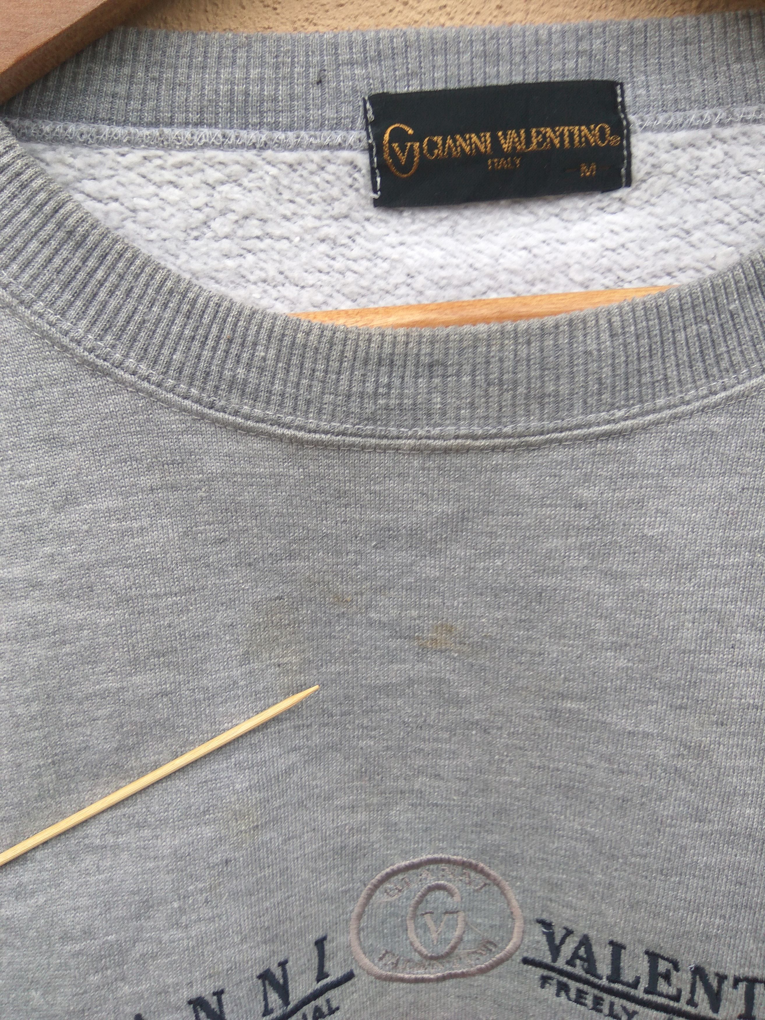 Valentino × Vintage Vintage 90s GIANNI VALENTINO sweatshirt spell out jumper Size US M / EU 48-50 / 2 - 5 Thumbnail
