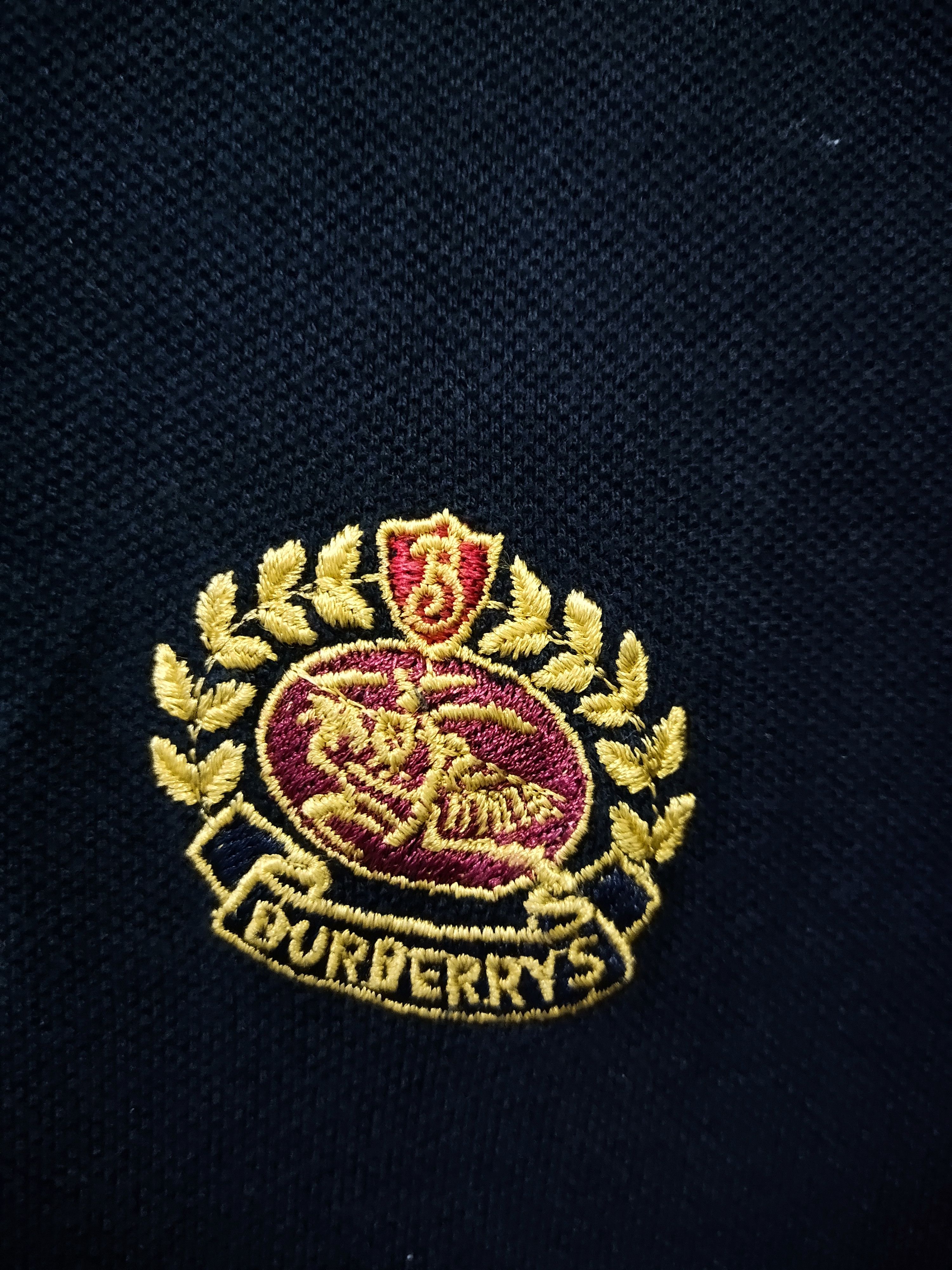 Burberry Vintage Burberry Polo Shirt Made in Italy Size US M / EU 48-50 / 2 - 6 Thumbnail