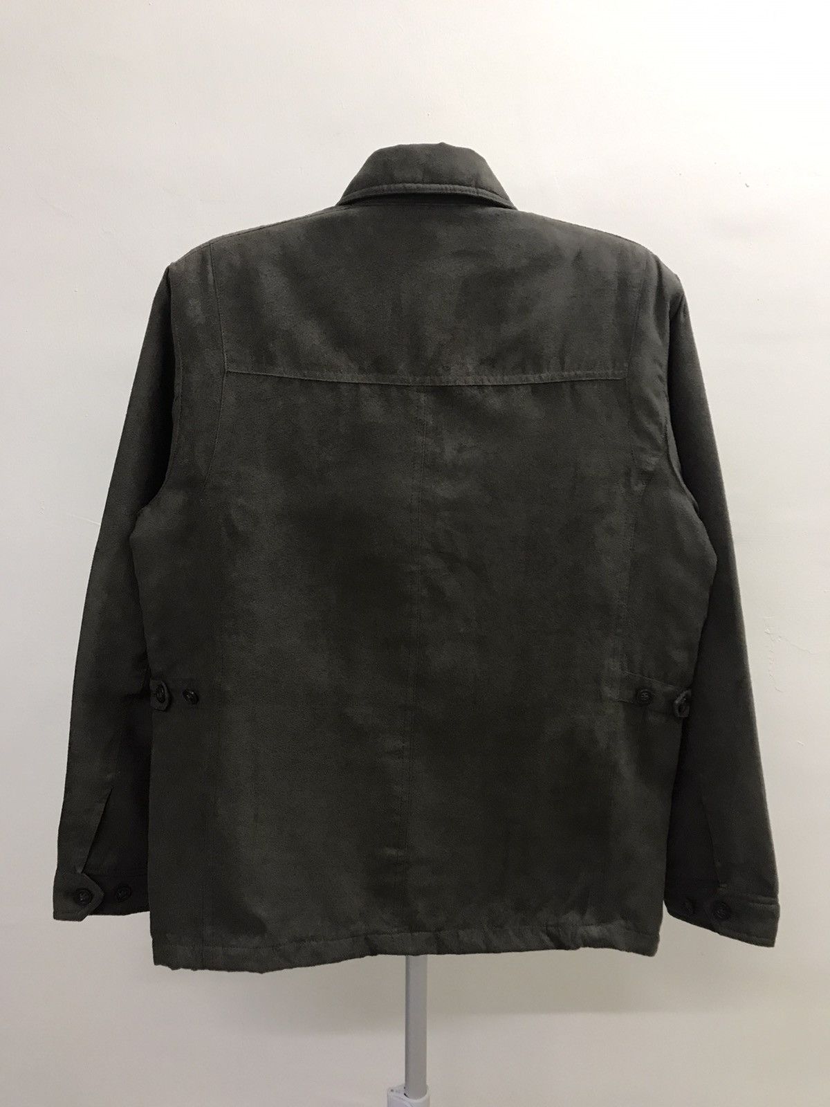 Japanese Brand × Kansai Yamamoto × Vintage Vintage Kansai Yamamoto Suede Jacket Kansai Japan Size US M / EU 48-50 / 2 - 5 Thumbnail