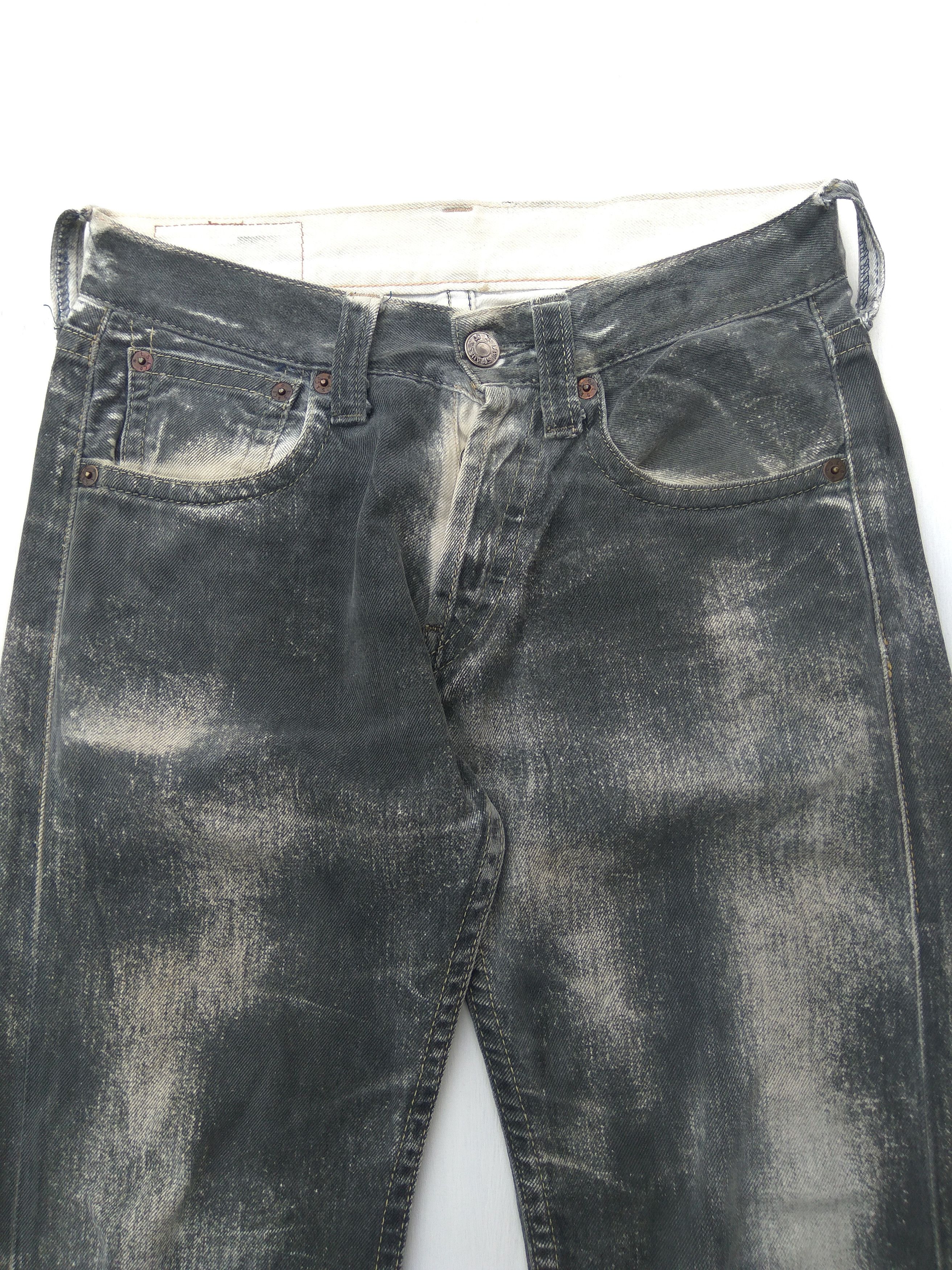Levi's × Levi's Vintage Clothing × Vintage Vintage Levis 901 jeans Acid wash button fly distressed Size US 32 / EU 48 - 2 Thumbnail